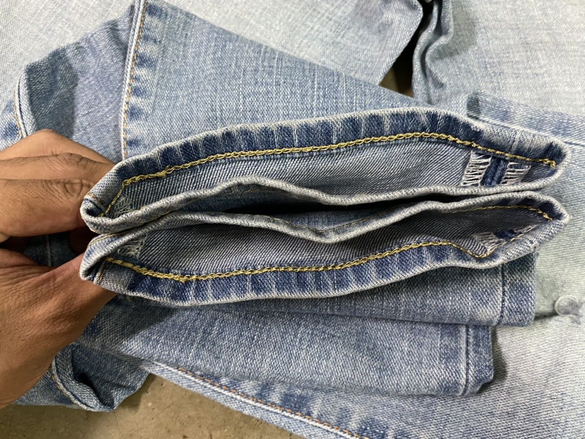 Edwin × Japanese Brand Edwin Regular Tapered Distressed Jeans Size US 31 - 13 Thumbnail