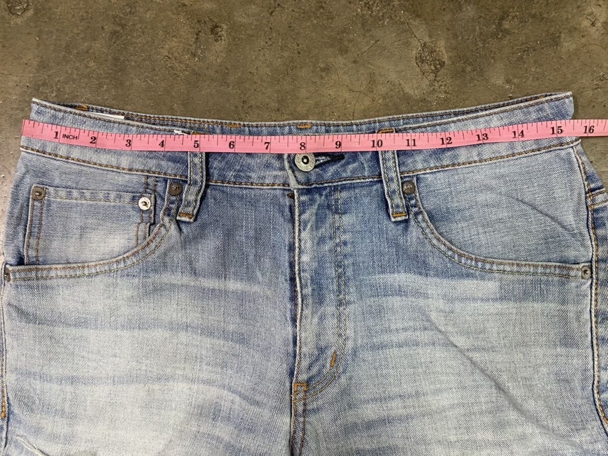 Edwin × Japanese Brand Edwin Regular Tapered Distressed Jeans Size US 31 - 14 Thumbnail