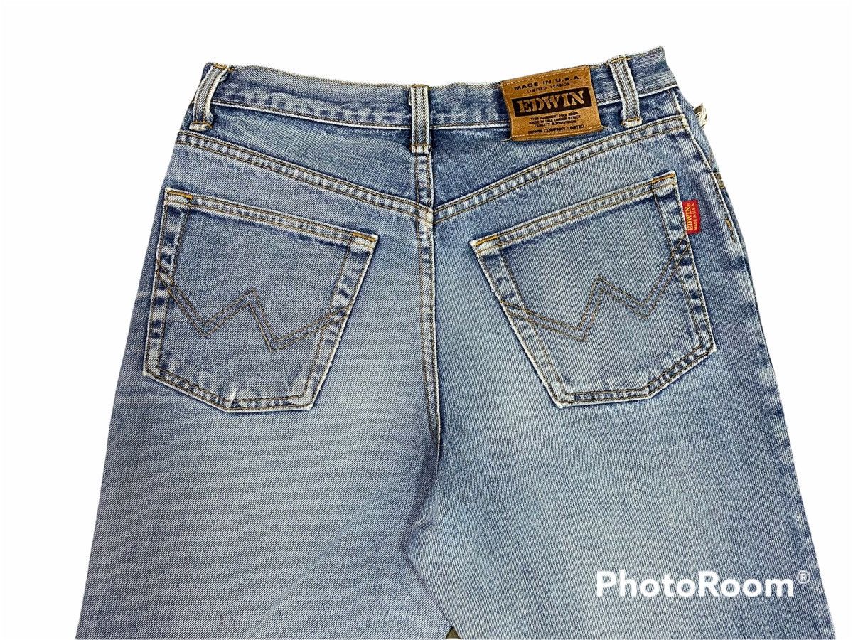 Edwin Edwin Red Tag Made In USA Distressed Denim Size US 29 - 9 Thumbnail