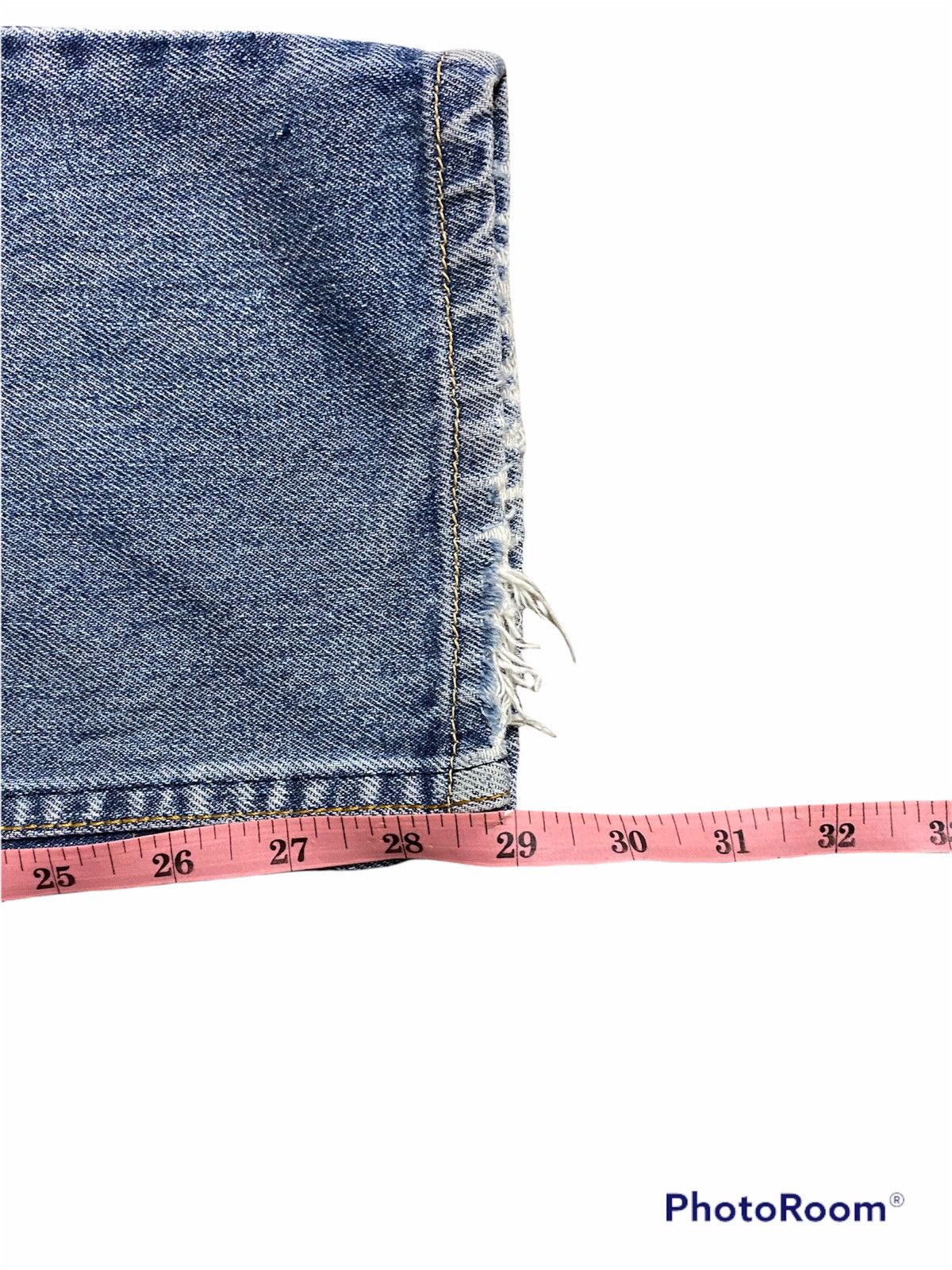 Edwin Edwin Red Tag Made In USA Distressed Denim Size US 29 - 15 Thumbnail