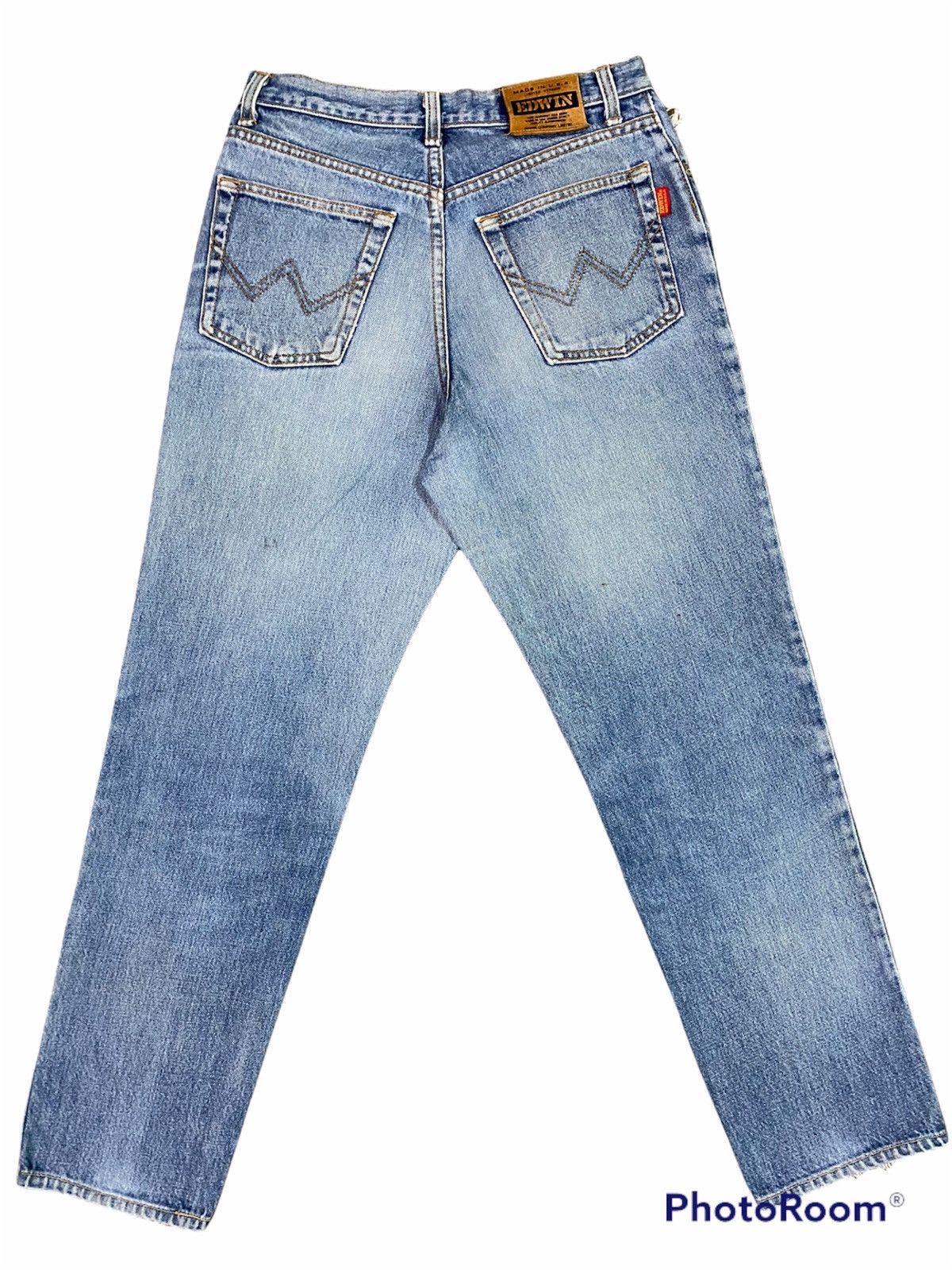 Edwin Edwin Red Tag Made In USA Distressed Denim Size US 29 - 2 Thumbnail