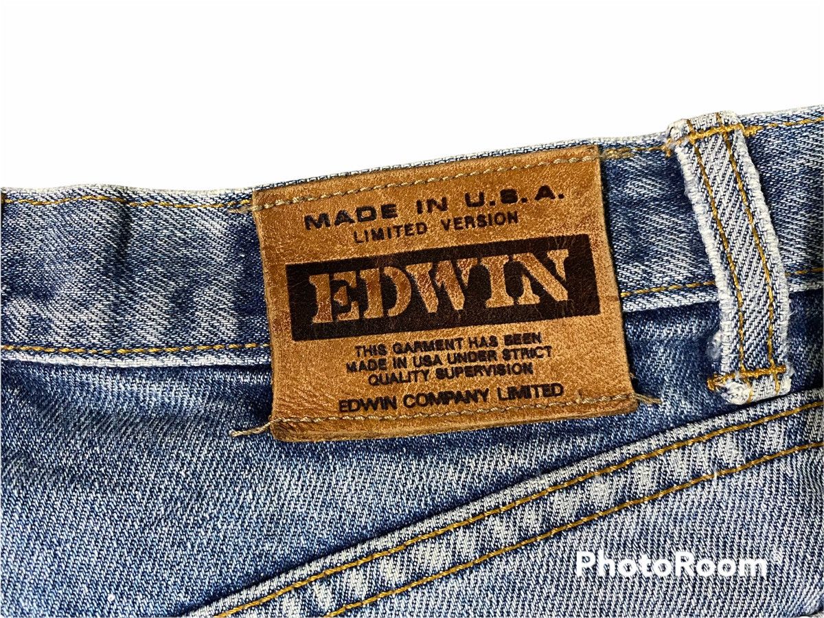Edwin Edwin Red Tag Made In USA Distressed Denim Size US 29 - 10 Thumbnail