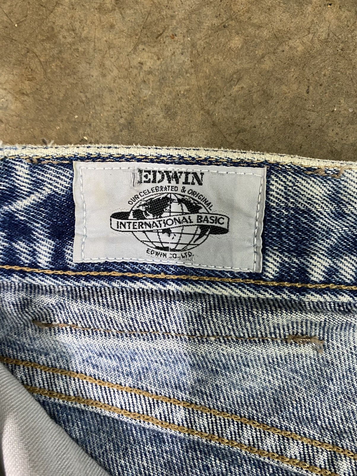 Edwin Vintage Edwin Blue Wash International Basic Jeans Size US 28 / EU 44 - 8 Thumbnail