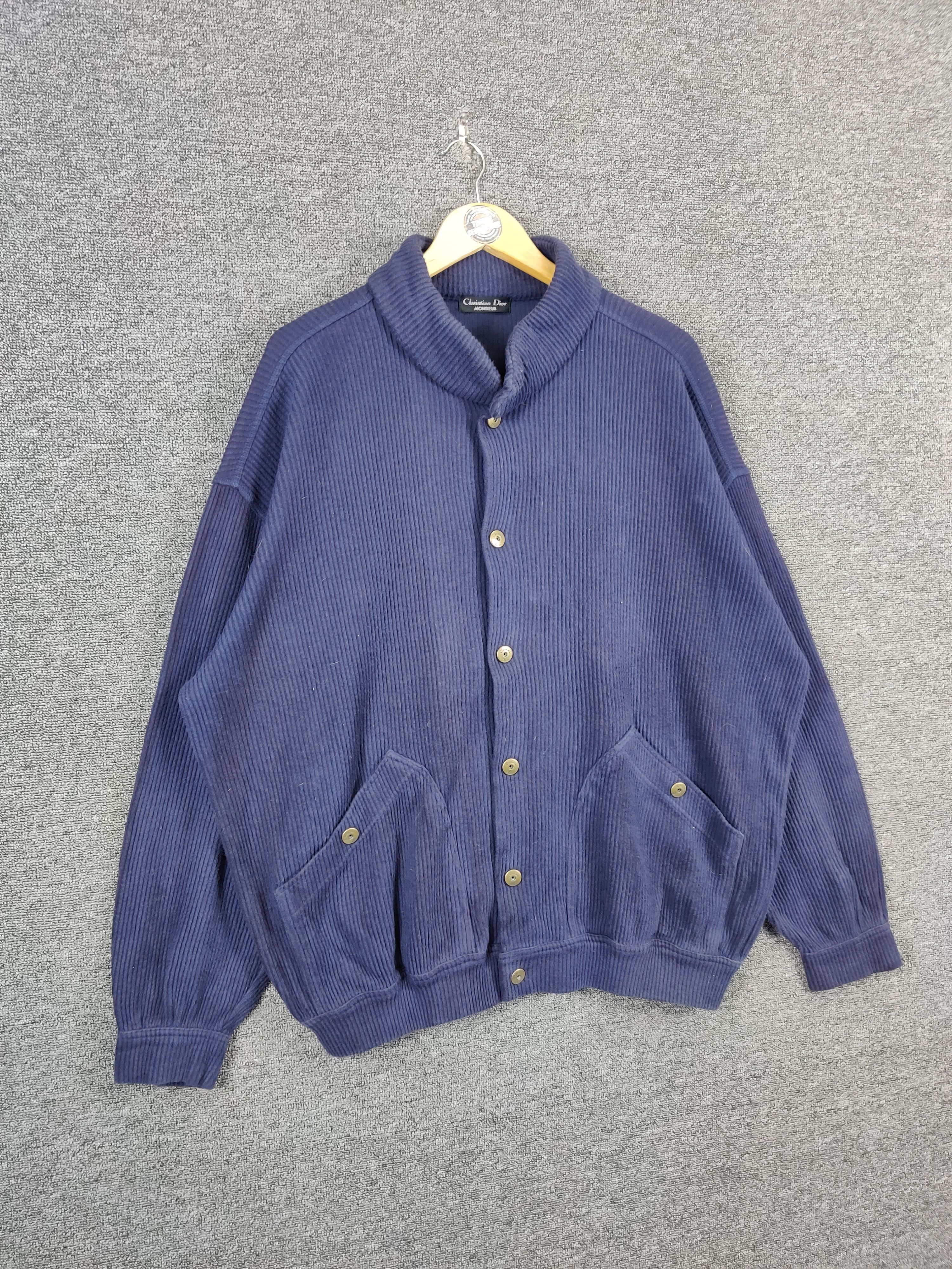 Christian Dior Monsieur Christian Dior Monsieur Corduroy Button Ups Sweater Jacket Size US L / EU 52-54 / 3 - 6 Thumbnail