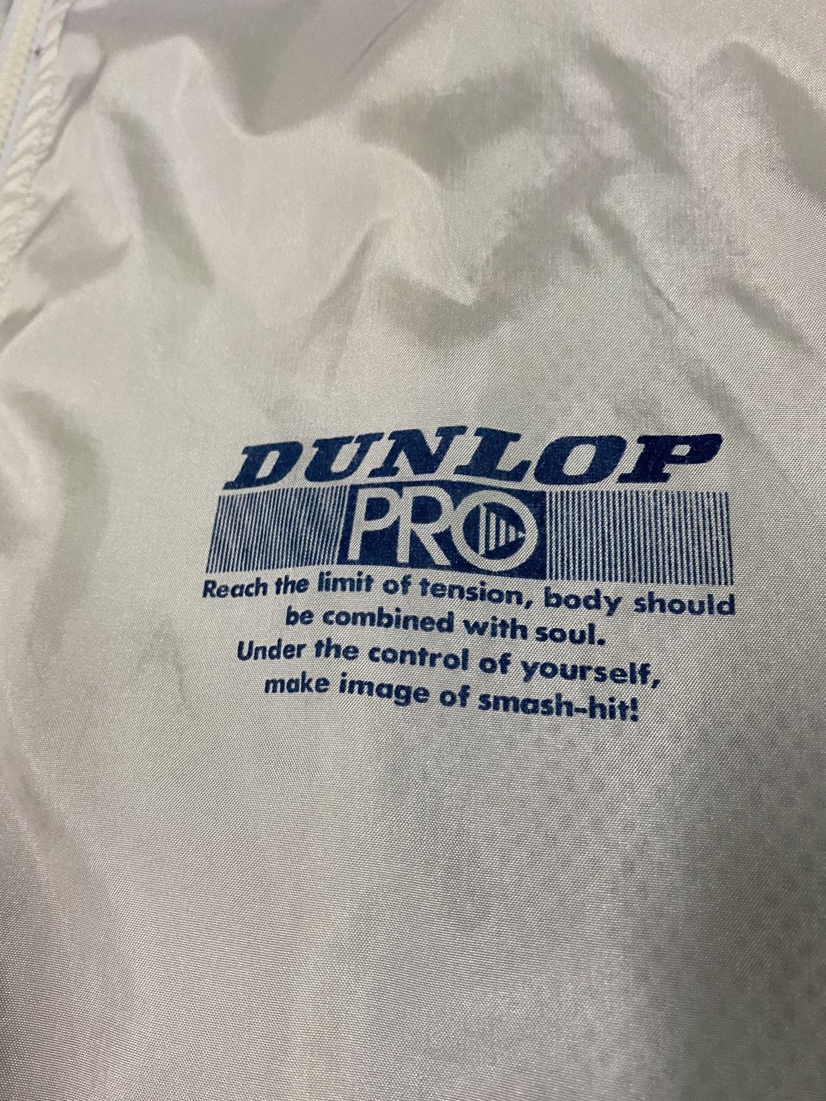 Dunlop Vintage Team Dunlop Motorsport Racing Staff Light Jacket Size US L / EU 52-54 / 3 - 3 Thumbnail