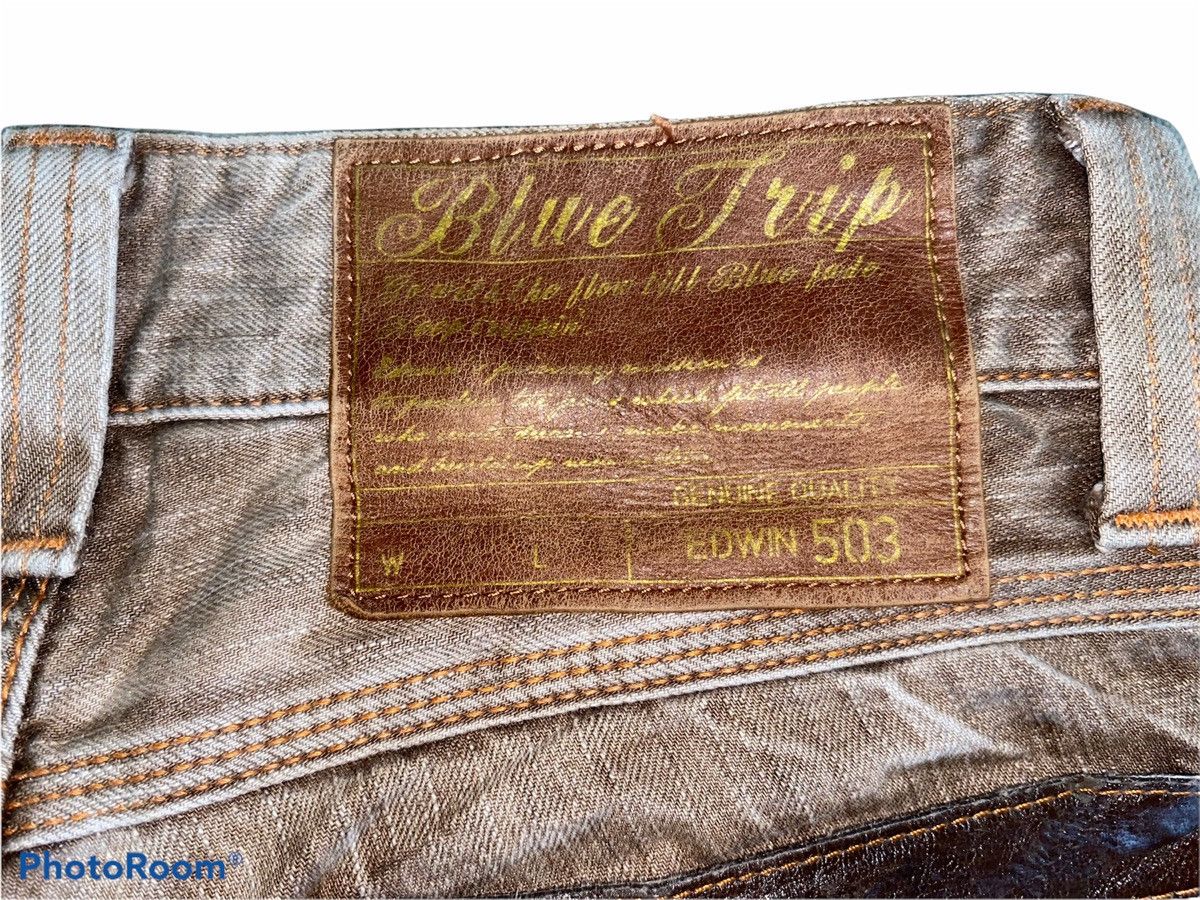 Edwin Edwin 503 Blue Trip Denim Inspired By Amiri Size US 31 - 6 Thumbnail