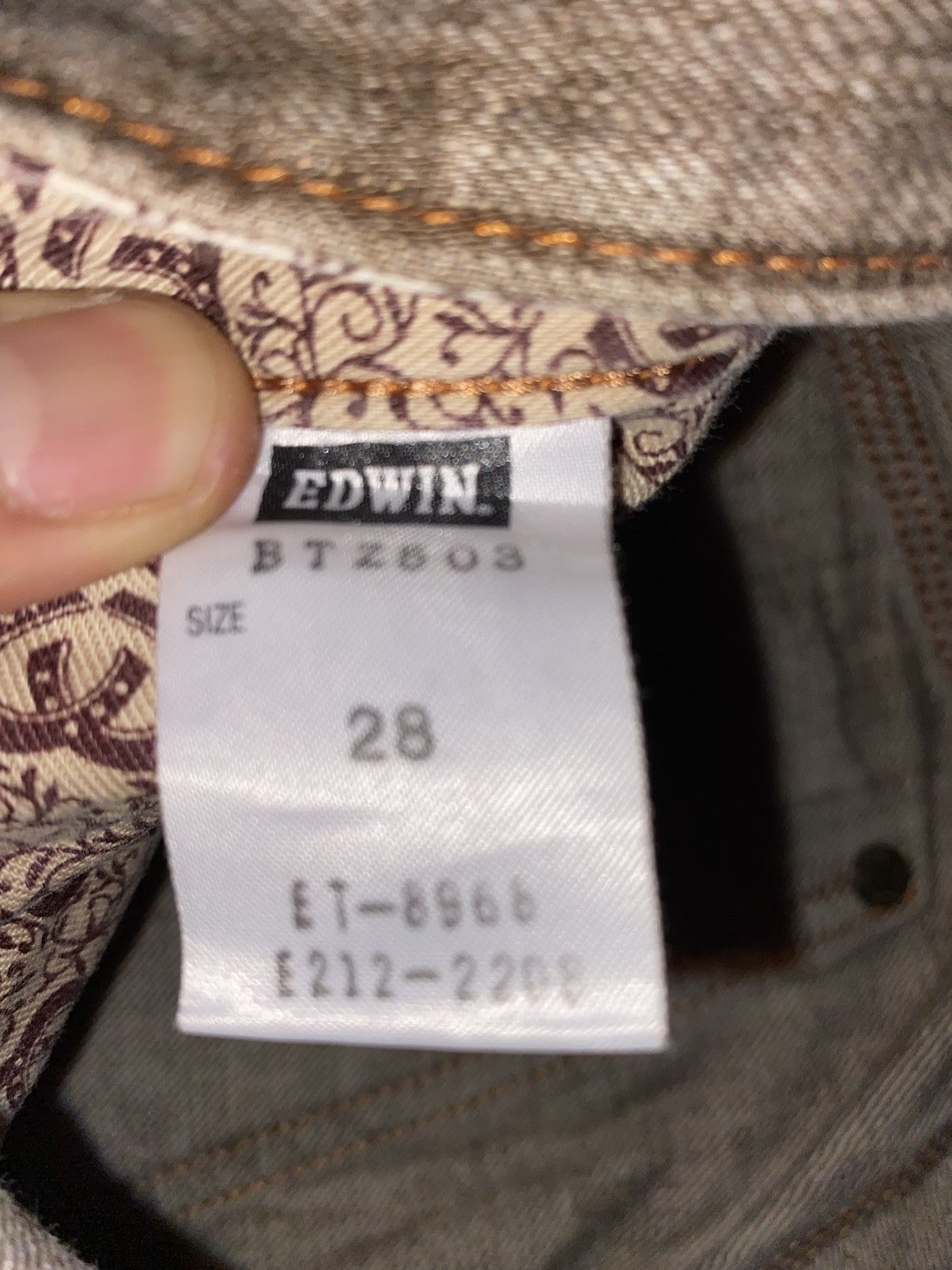 Edwin Edwin 503 Blue Trip Denim Inspired By Amiri Size US 31 - 9 Thumbnail