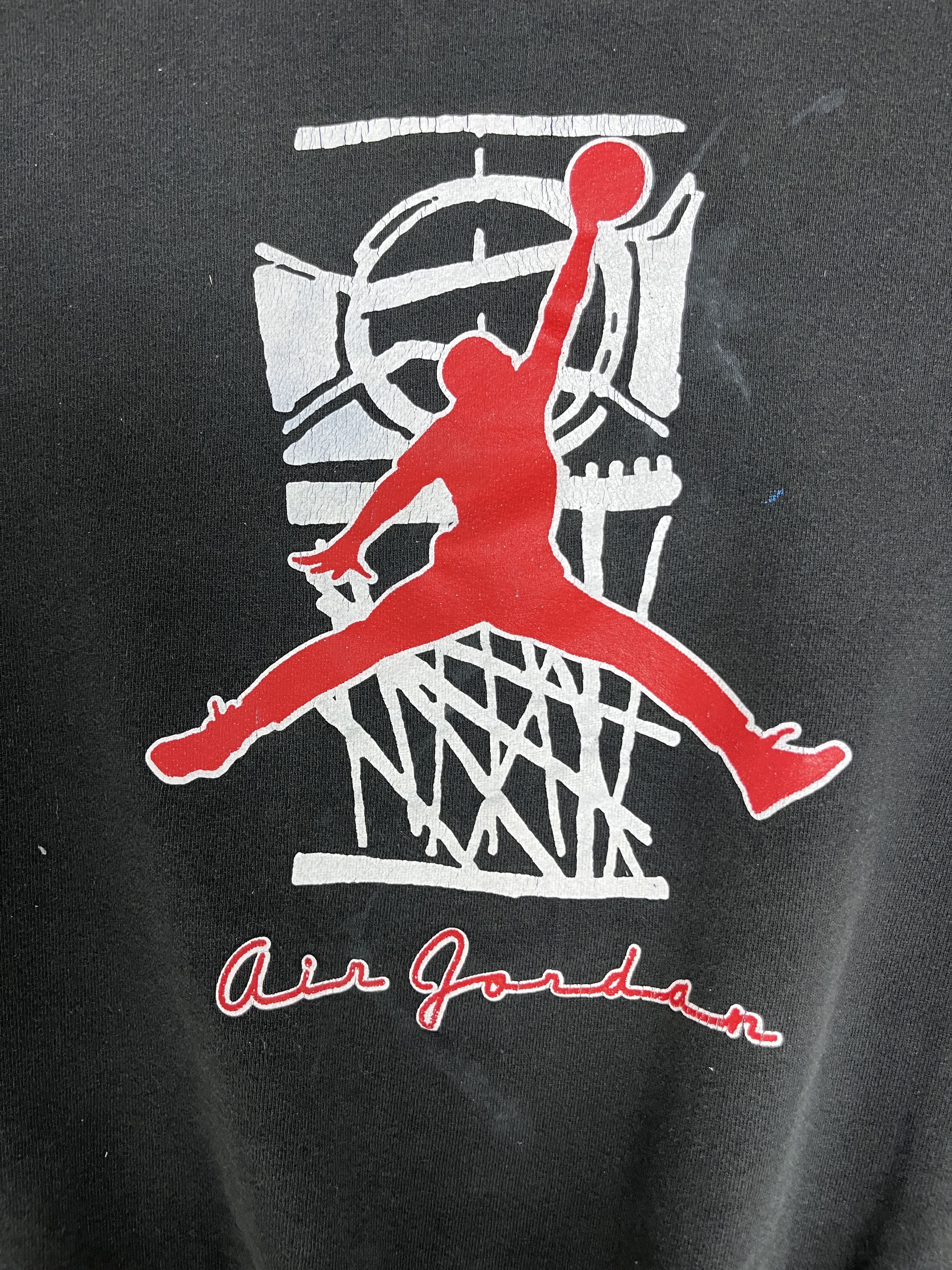 Jordan Brand Air Jordan by Nike Vintage Made in USA Crewneck Sweater Size US S / EU 44-46 / 1 - 2 Thumbnail
