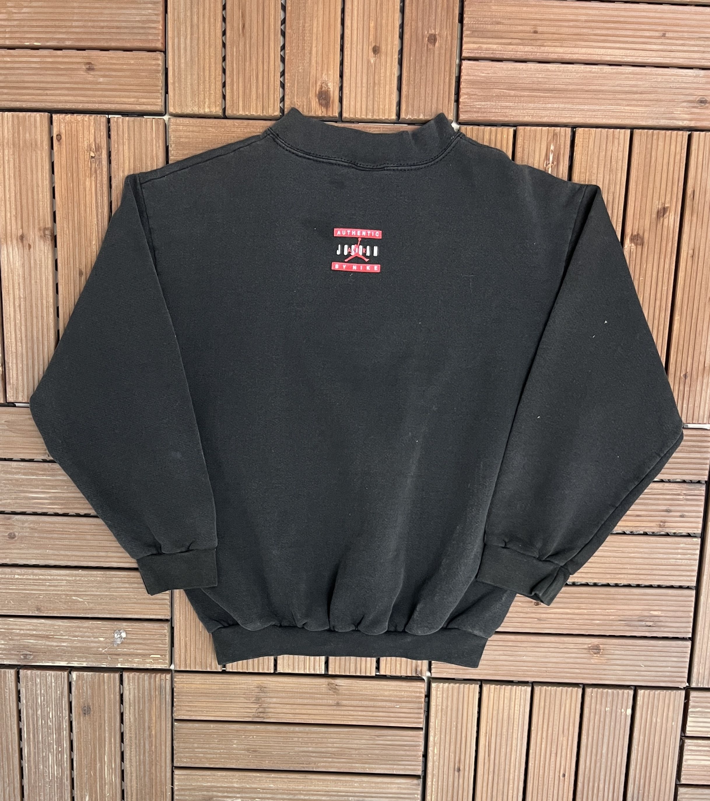 Jordan Brand Air Jordan by Nike Vintage Made in USA Crewneck Sweater Size US S / EU 44-46 / 1 - 4 Thumbnail