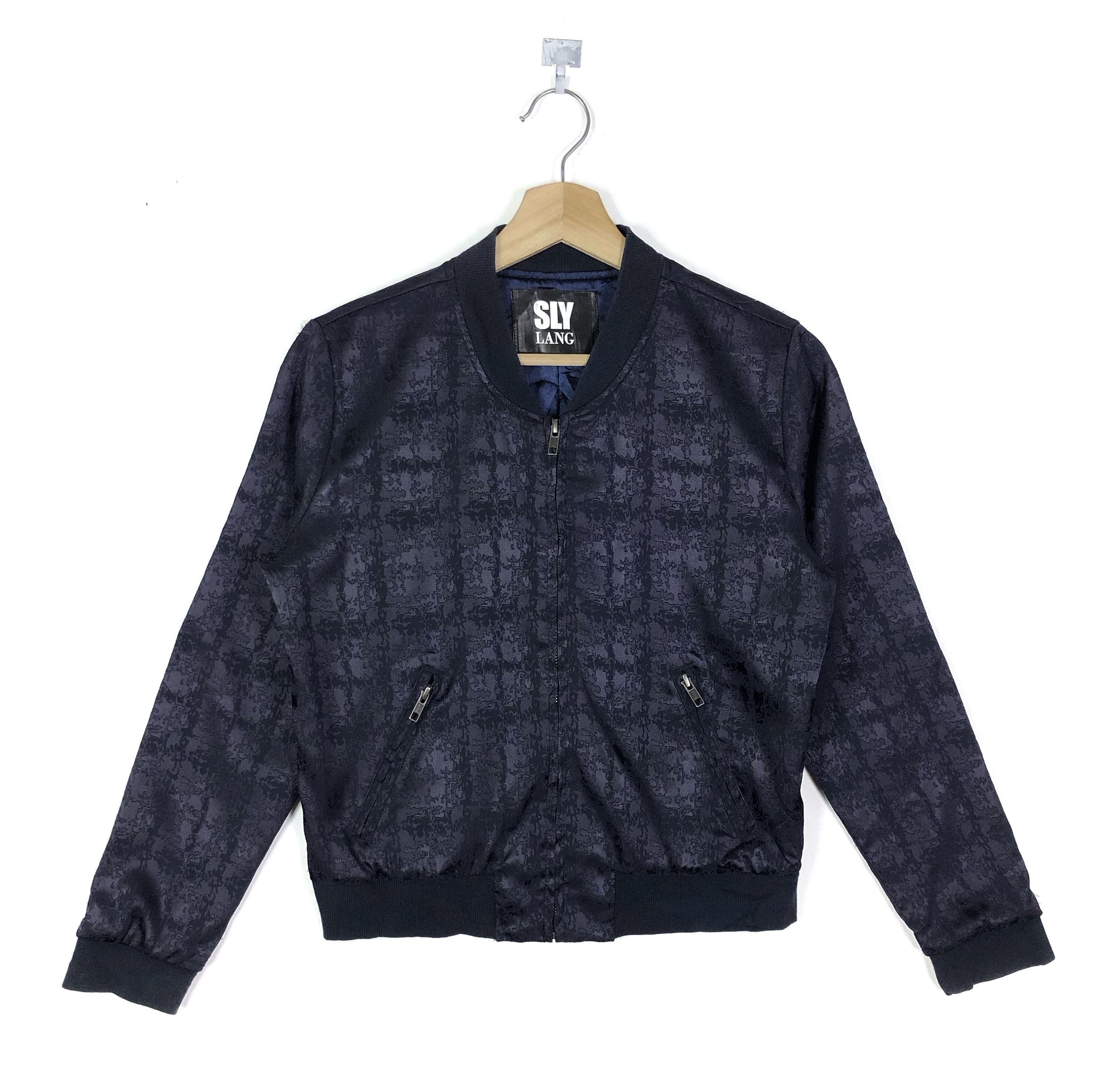 RARE🔥SLY LANG JAPAN SATIN FULL EMBROIDERY DESIGN JACKET