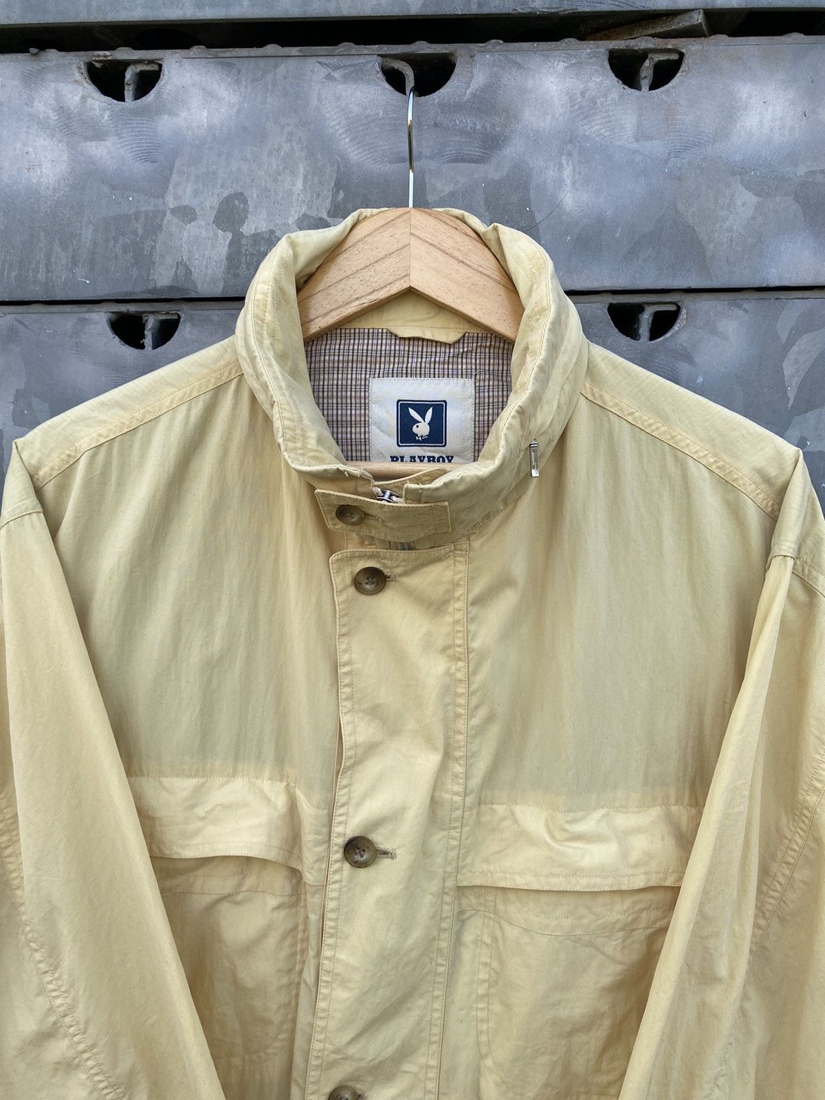 Playboy × Vintage Vintage Playboy Yellow Light Jacket Size US L / EU 52-54 / 3 - 2 Thumbnail