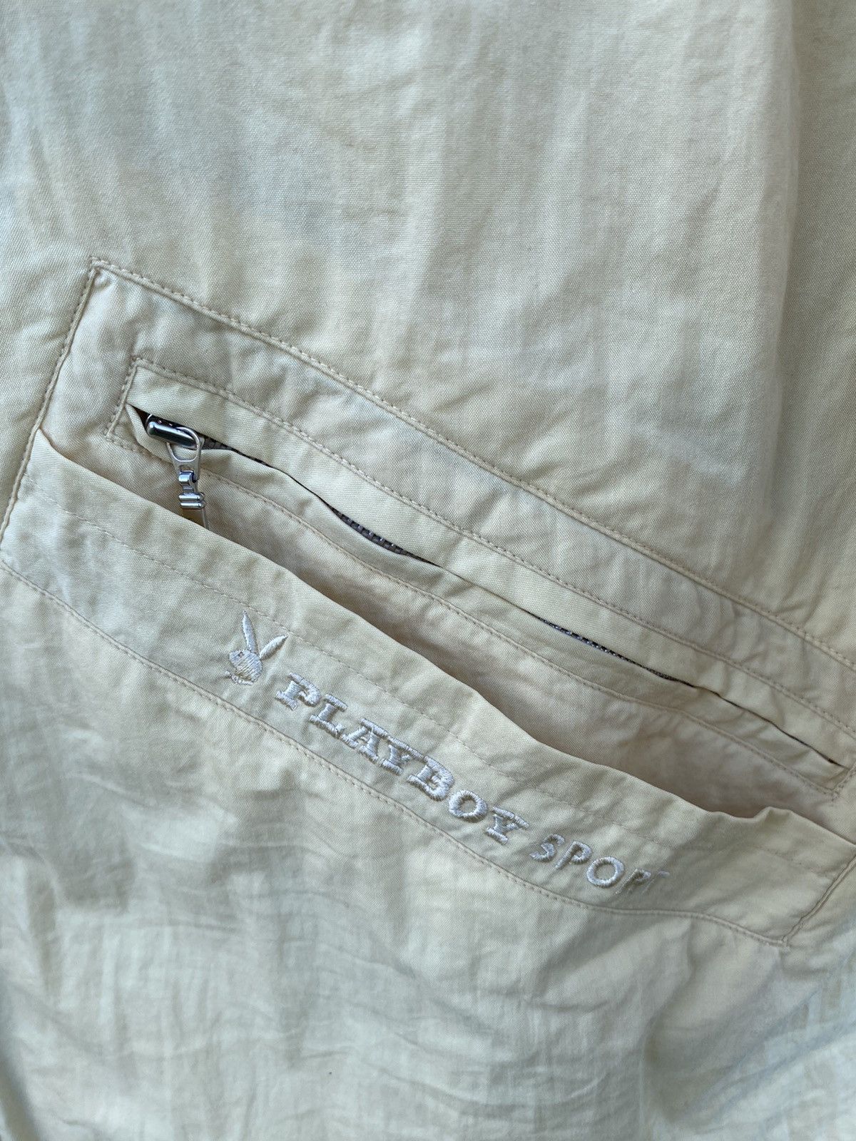 Playboy × Vintage Vintage Playboy Yellow Light Jacket Size US L / EU 52-54 / 3 - 4 Thumbnail