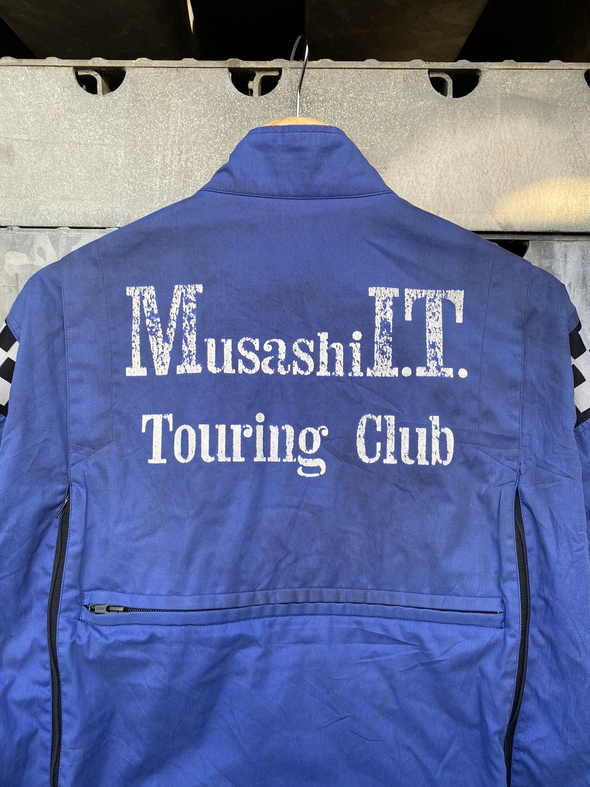 Japanese Brand Vintage THRASHED S4 Racing Motorsport Musashi TT Club Size US L / EU 52-54 / 3 - 9 Thumbnail