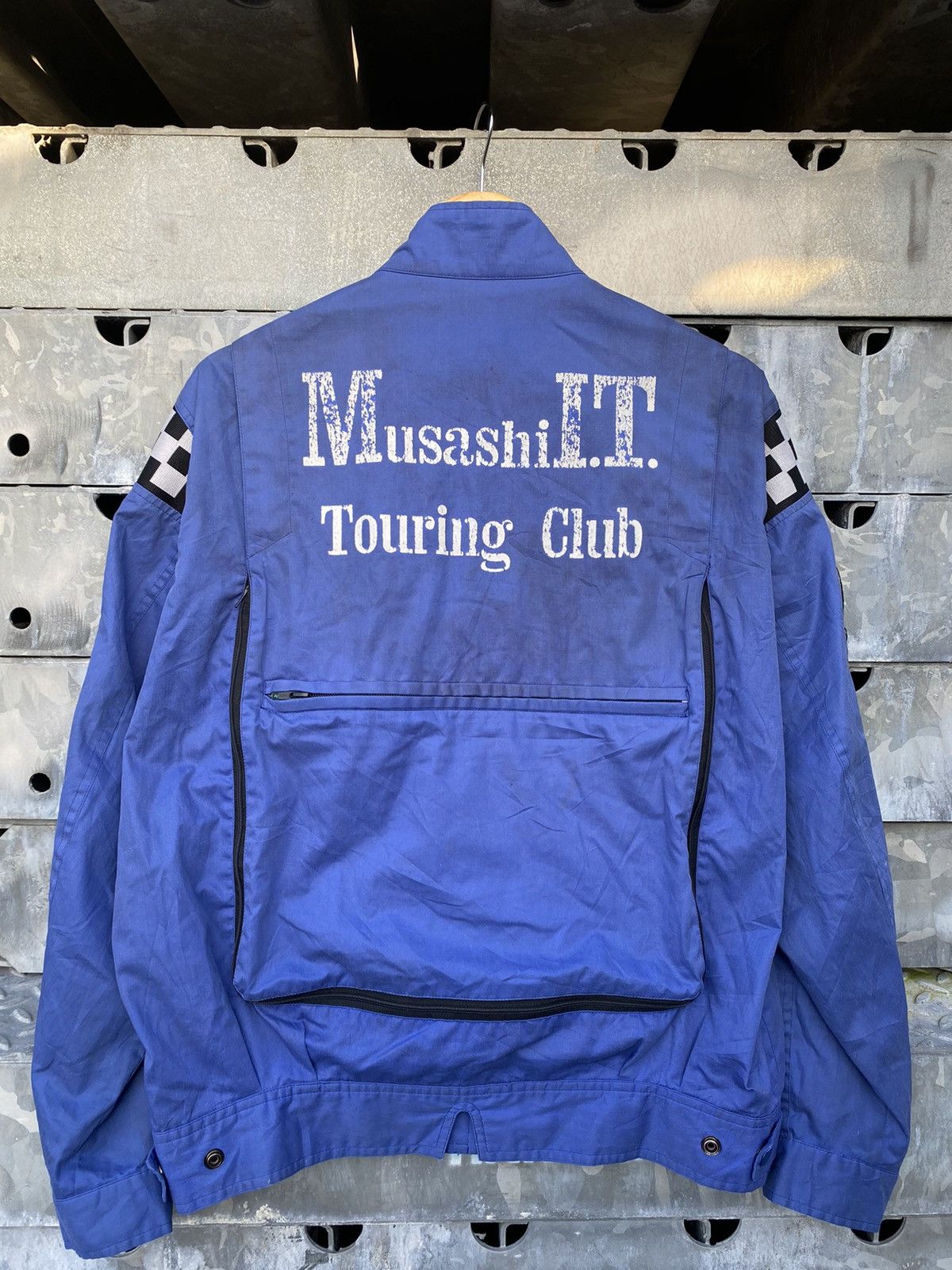 Japanese Brand Vintage THRASHED S4 Racing Motorsport Musashi TT Club Size US L / EU 52-54 / 3 - 8 Thumbnail