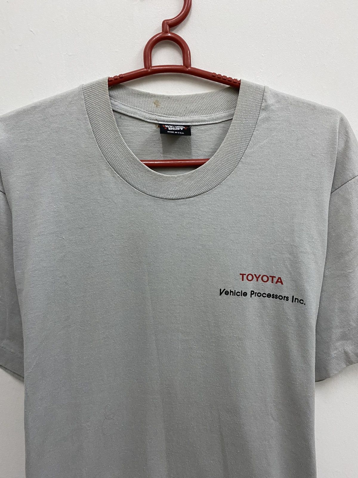 Japanese Brand × Vintage Very Rare!! Vintage 90's Toyota Staff Crew Racing Tshirt Size US L / EU 52-54 / 3 - 2 Thumbnail