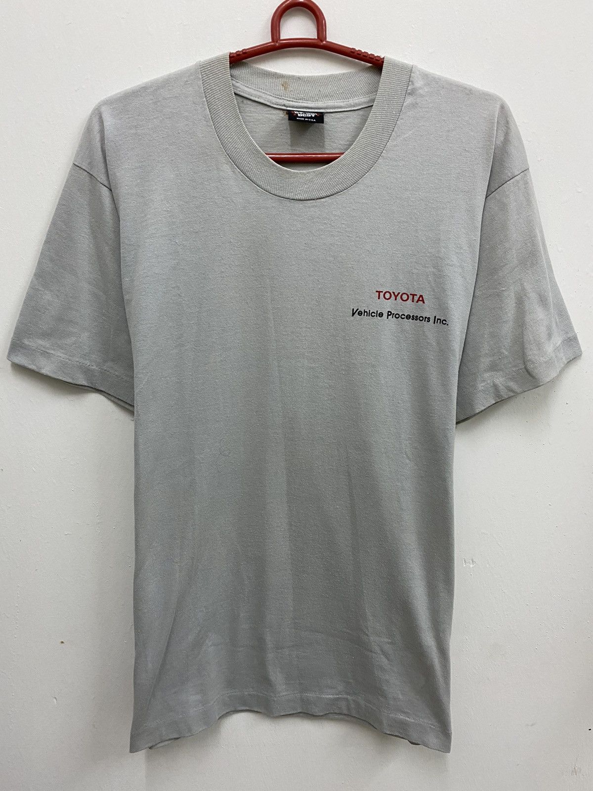 Japanese Brand × Vintage Very Rare!! Vintage 90's Toyota Staff Crew Racing Tshirt Size US L / EU 52-54 / 3 - 1 Thumbnail