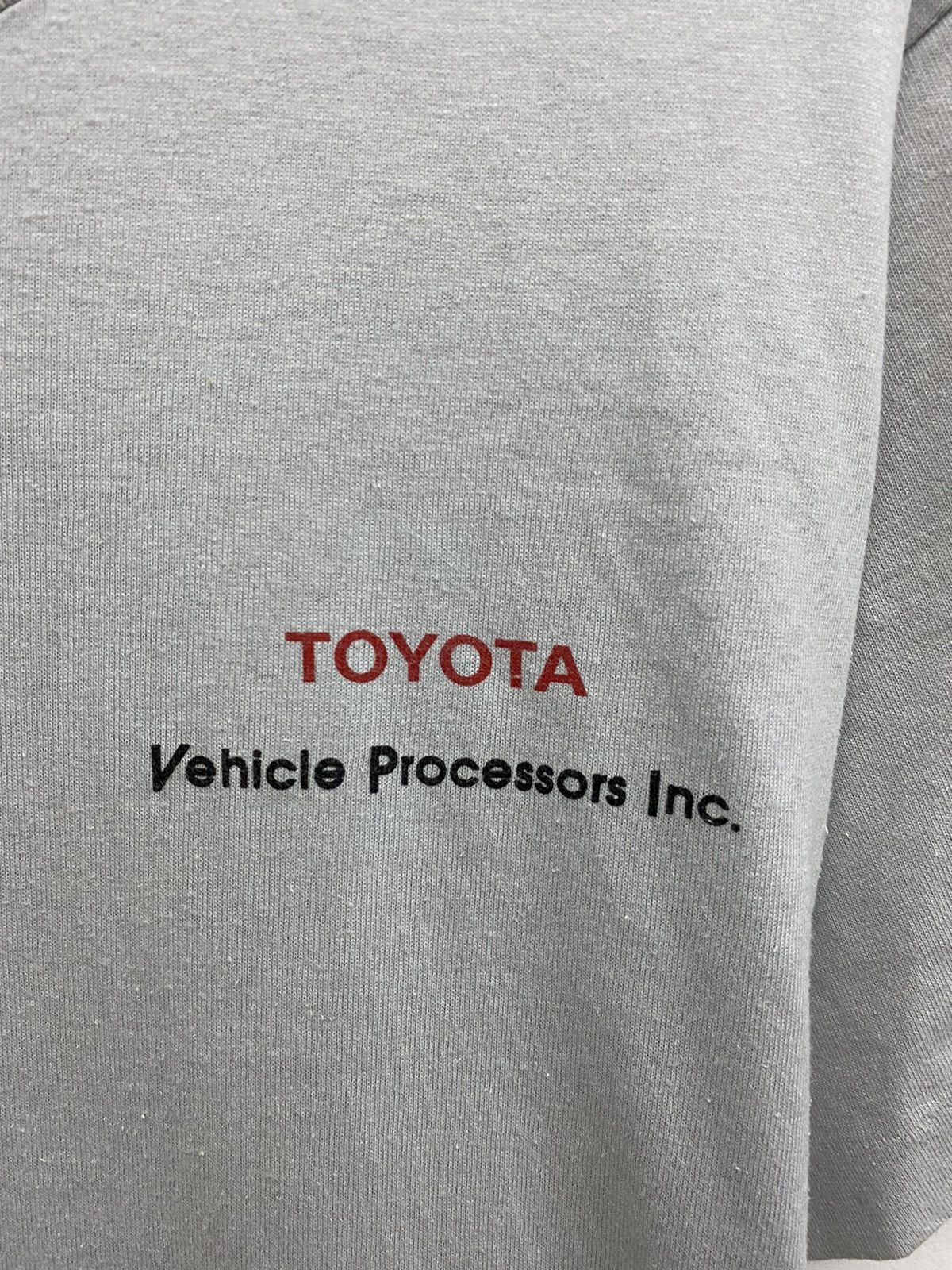 Japanese Brand × Vintage Very Rare!! Vintage 90's Toyota Staff Crew Racing Tshirt Size US L / EU 52-54 / 3 - 3 Thumbnail