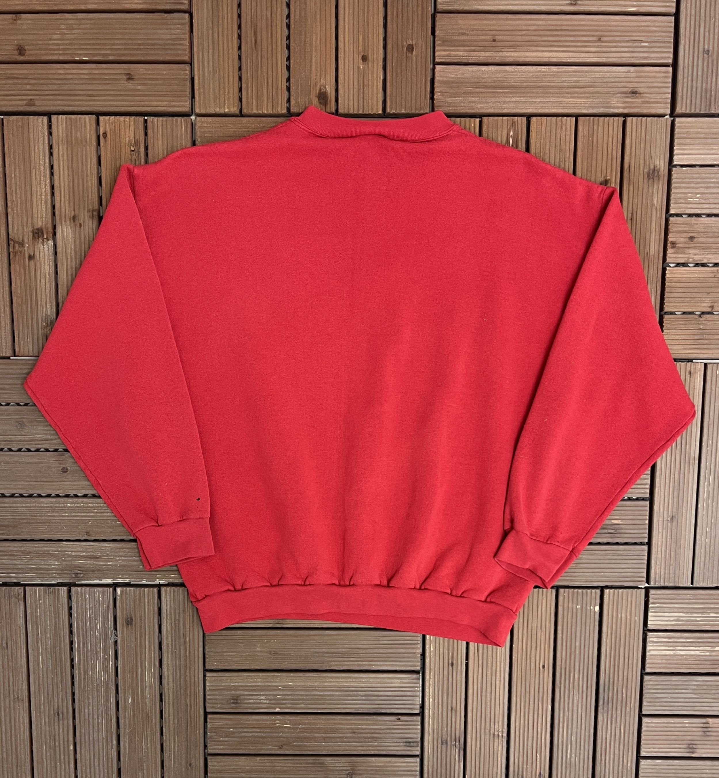 Vintage Nebraska Cornhuskers Stitched Vintage Crewneck Sweater Size US XL / EU 56 / 4 - 4 Thumbnail