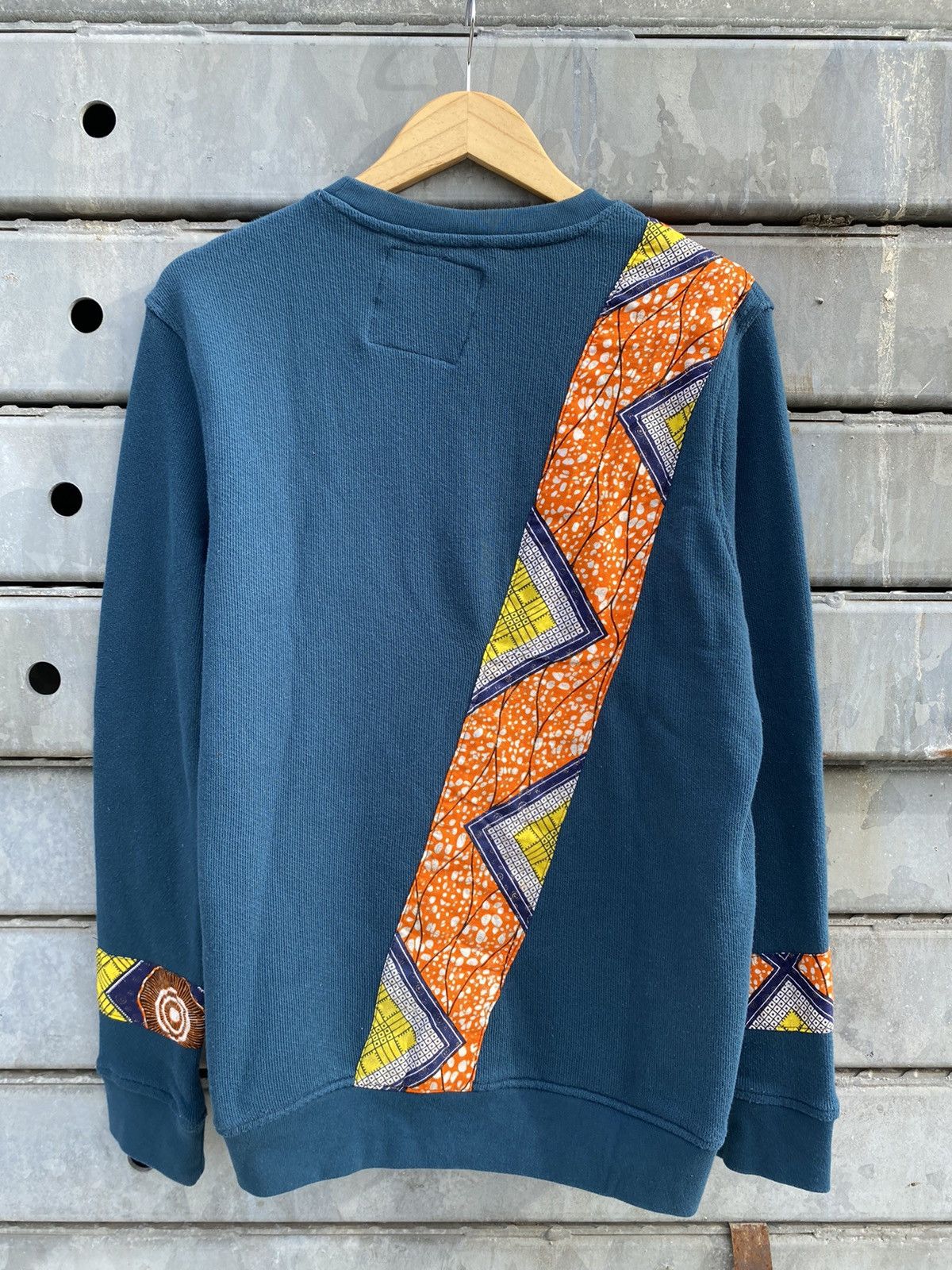 Japanese Brand Patchwork Sweatshirts Inspired Balmain Men's Size US L / EU 52-54 / 3 - 7 Thumbnail