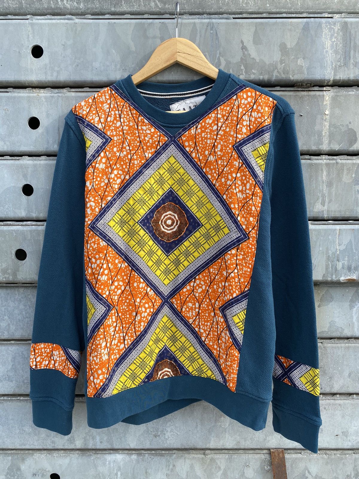 Japanese Brand Patchwork Sweatshirts Inspired Balmain Men's Size US L / EU 52-54 / 3 - 1 Thumbnail