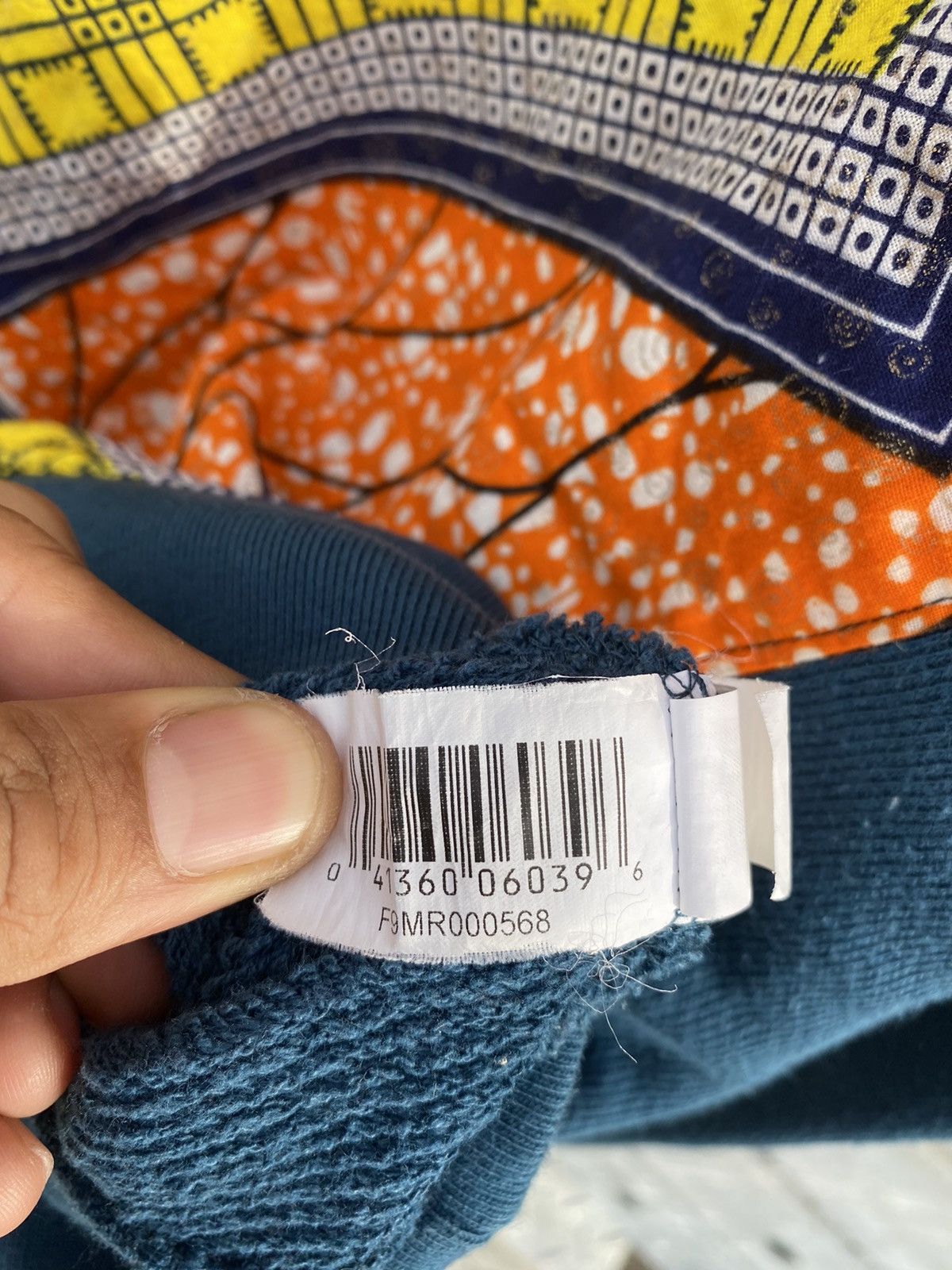 Japanese Brand Patchwork Sweatshirts Inspired Balmain Men's Size US L / EU 52-54 / 3 - 10 Thumbnail