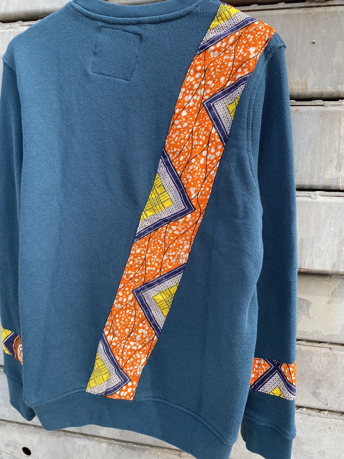 Japanese Brand Patchwork Sweatshirts Inspired Balmain Men's Size US L / EU 52-54 / 3 - 8 Thumbnail