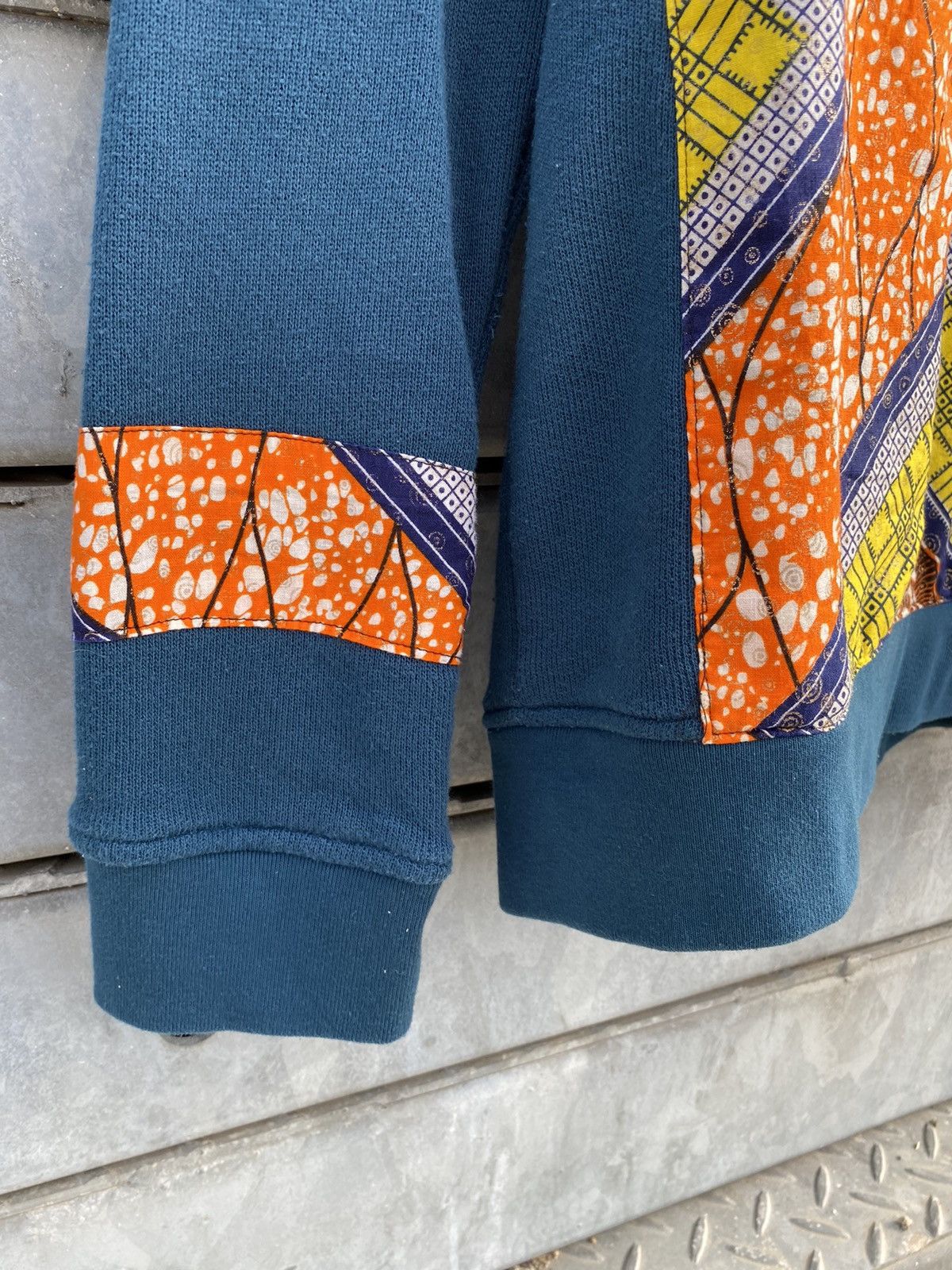 Japanese Brand Patchwork Sweatshirts Inspired Balmain Men's Size US L / EU 52-54 / 3 - 3 Thumbnail