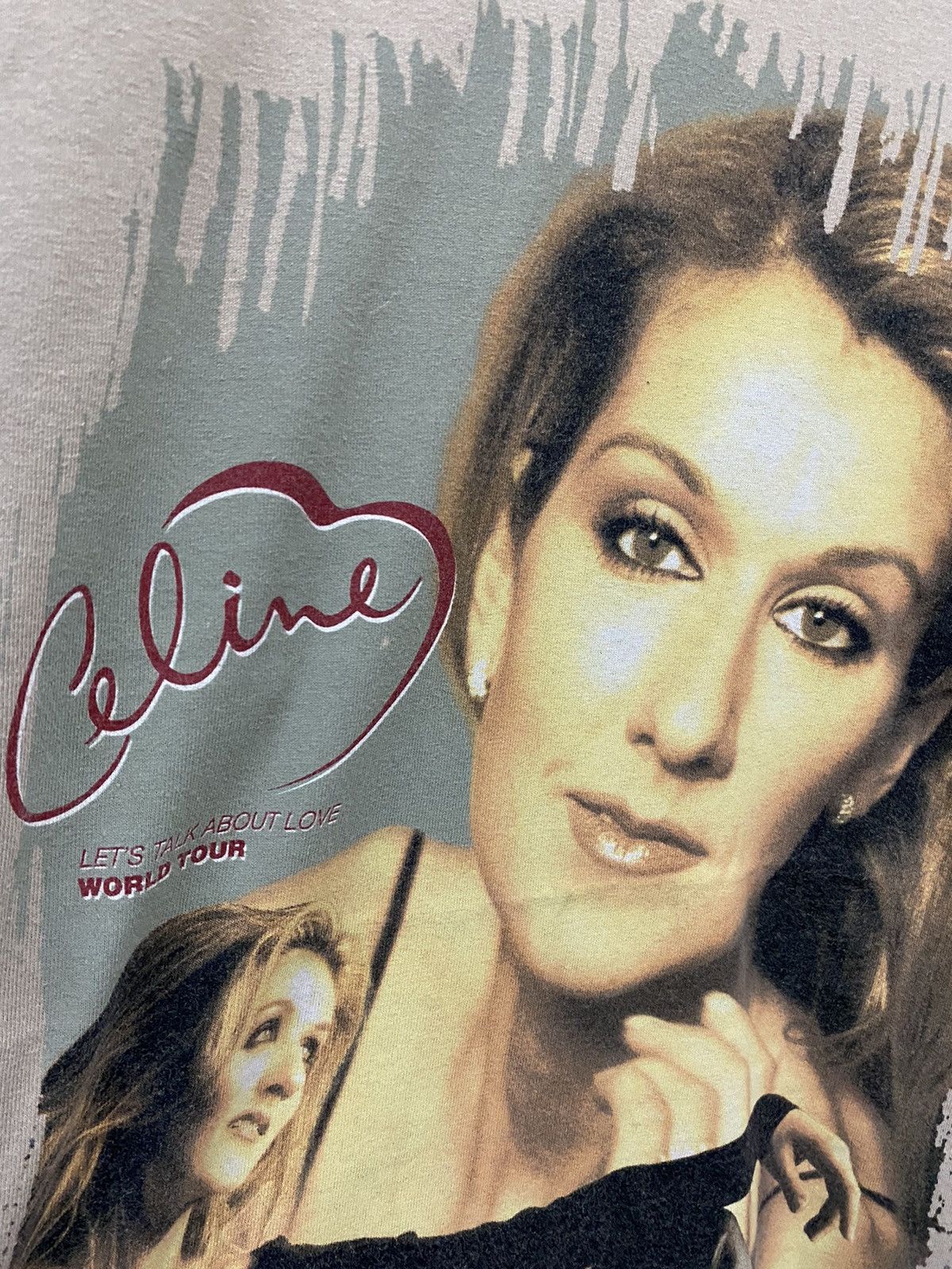 Band Tees × Vintage Vintage Solo Singer Celine Dion World Tour 1999🔥🔥 Size US L / EU 52-54 / 3 - 3 Thumbnail