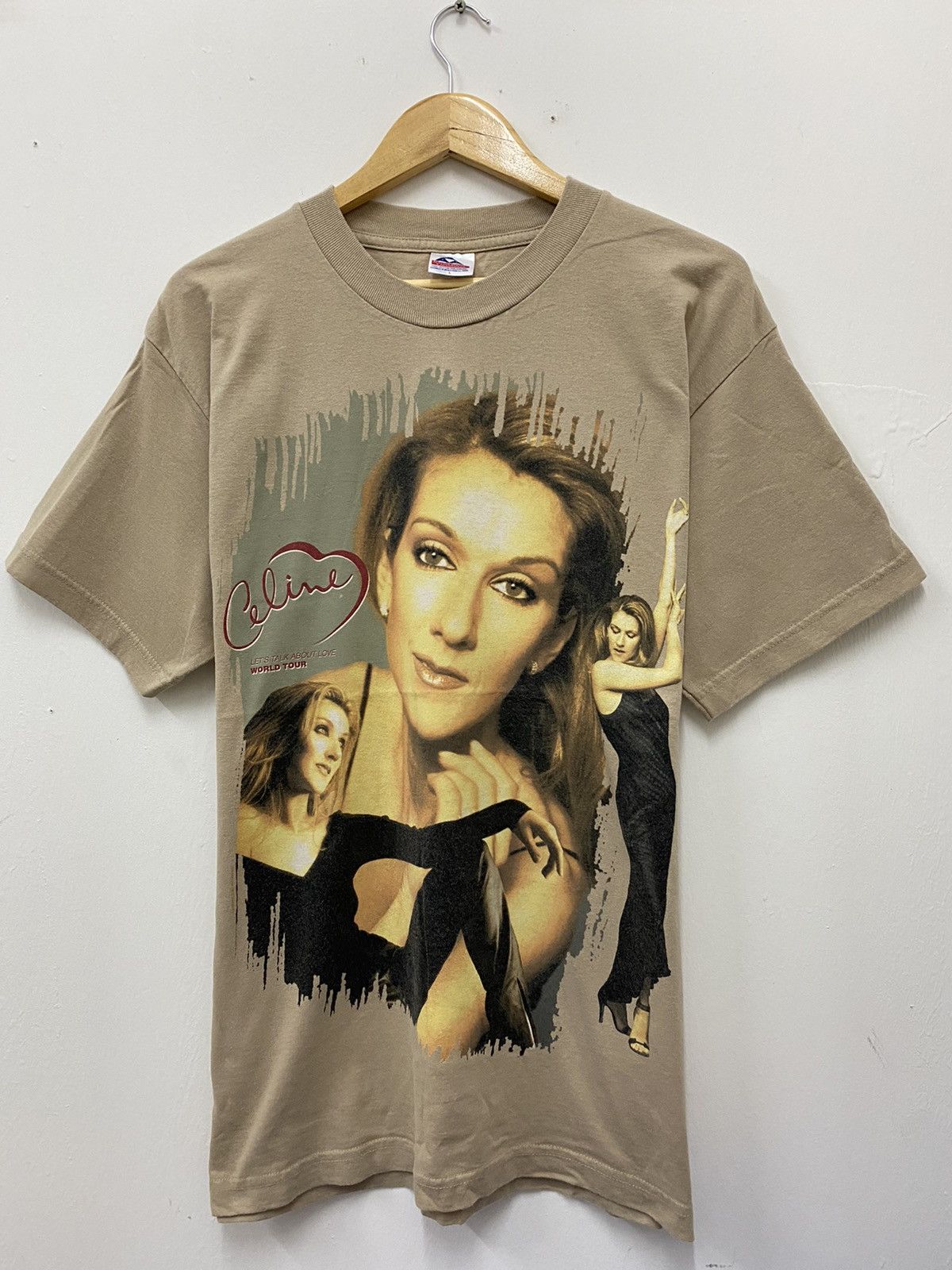 Band Tees × Vintage Vintage Solo Singer Celine Dion World Tour 1999🔥🔥 Size US L / EU 52-54 / 3 - 1 Thumbnail
