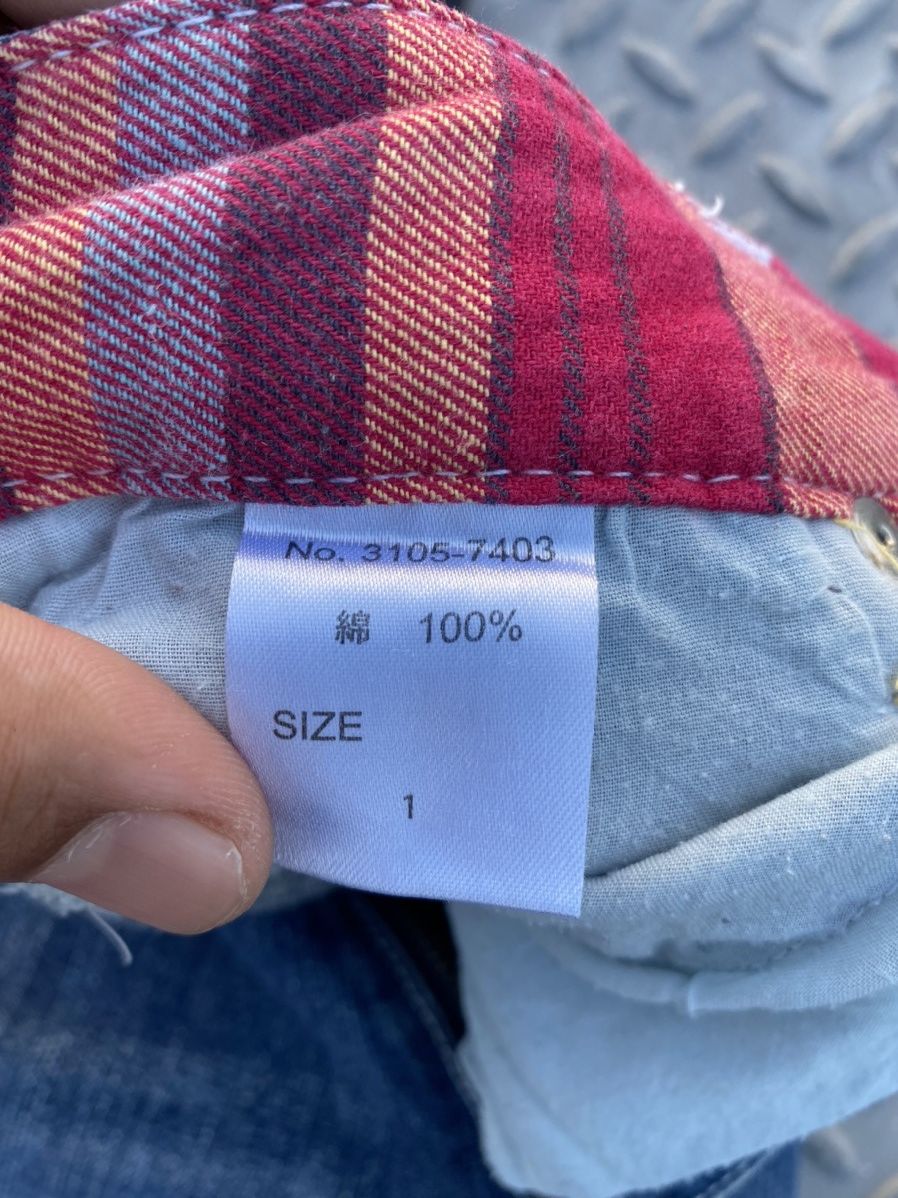Japanese Brand Jude Bloom Patchwork Denim Pants Size US 30 / EU 46 - 11 Thumbnail
