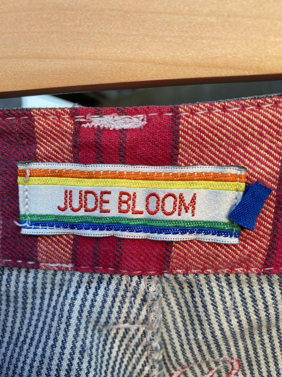 Japanese Brand Jude Bloom Patchwork Denim Pants Size US 30 / EU 46 - 5 Thumbnail