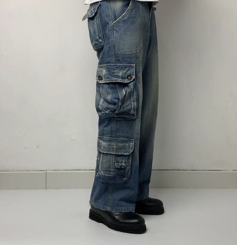 💥Rare desig💥JAPANESE MULTI CARGO 8 pocket nice design