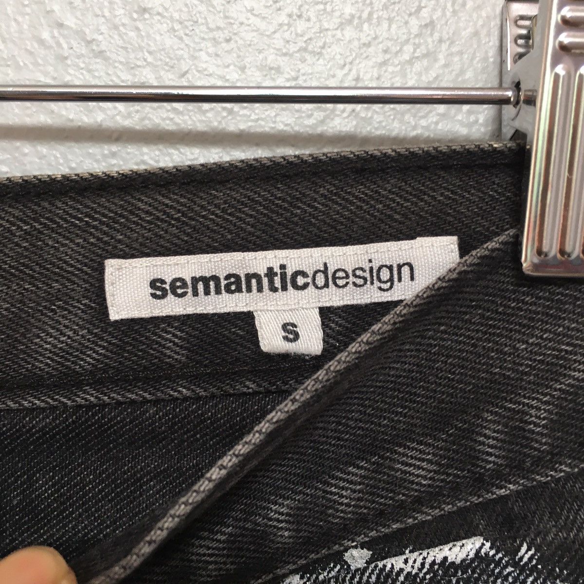 semantic design painter jeans