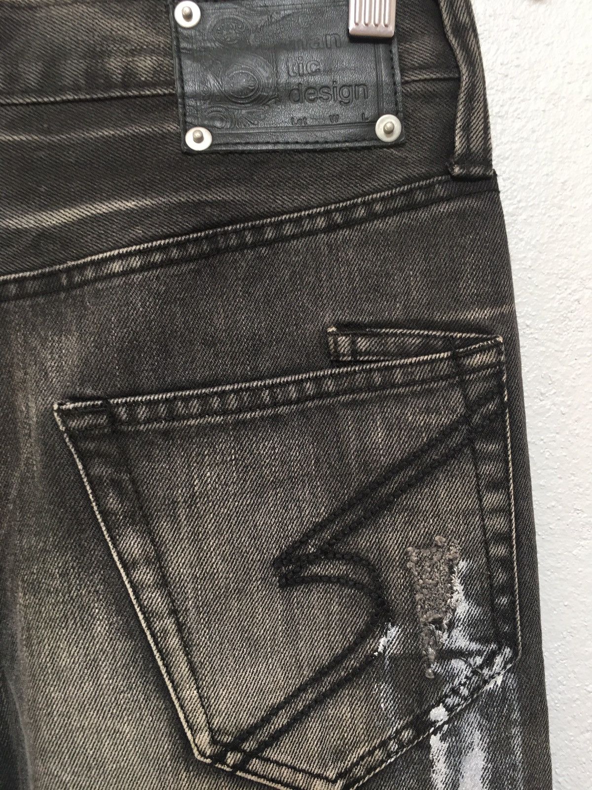 semantic design painter jeans