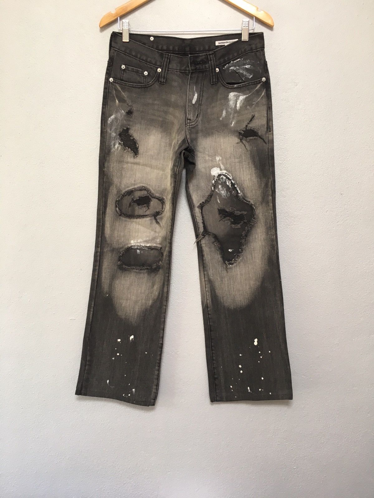 semantic design painter jeans