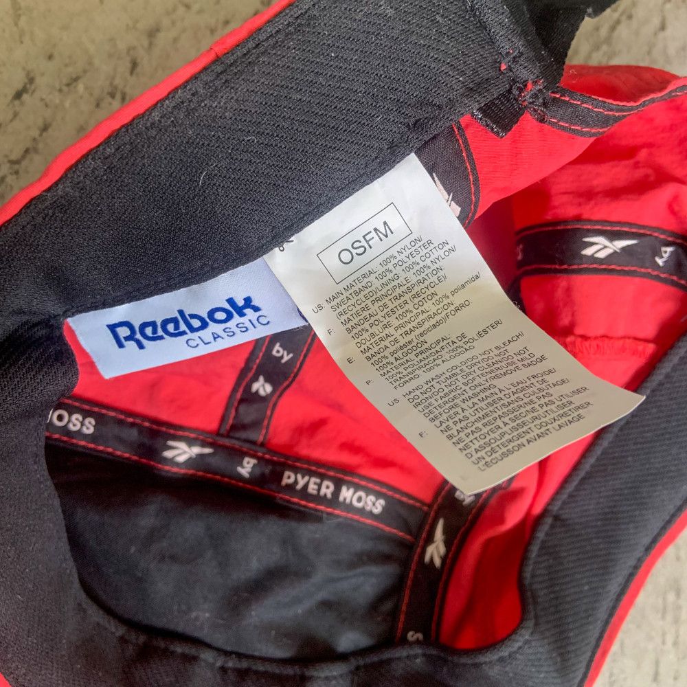 Pyer Moss × Reebok Pyer Moss x Reebok Classic ASUSAASU tie-back hat Size ONE SIZE - 6 Thumbnail