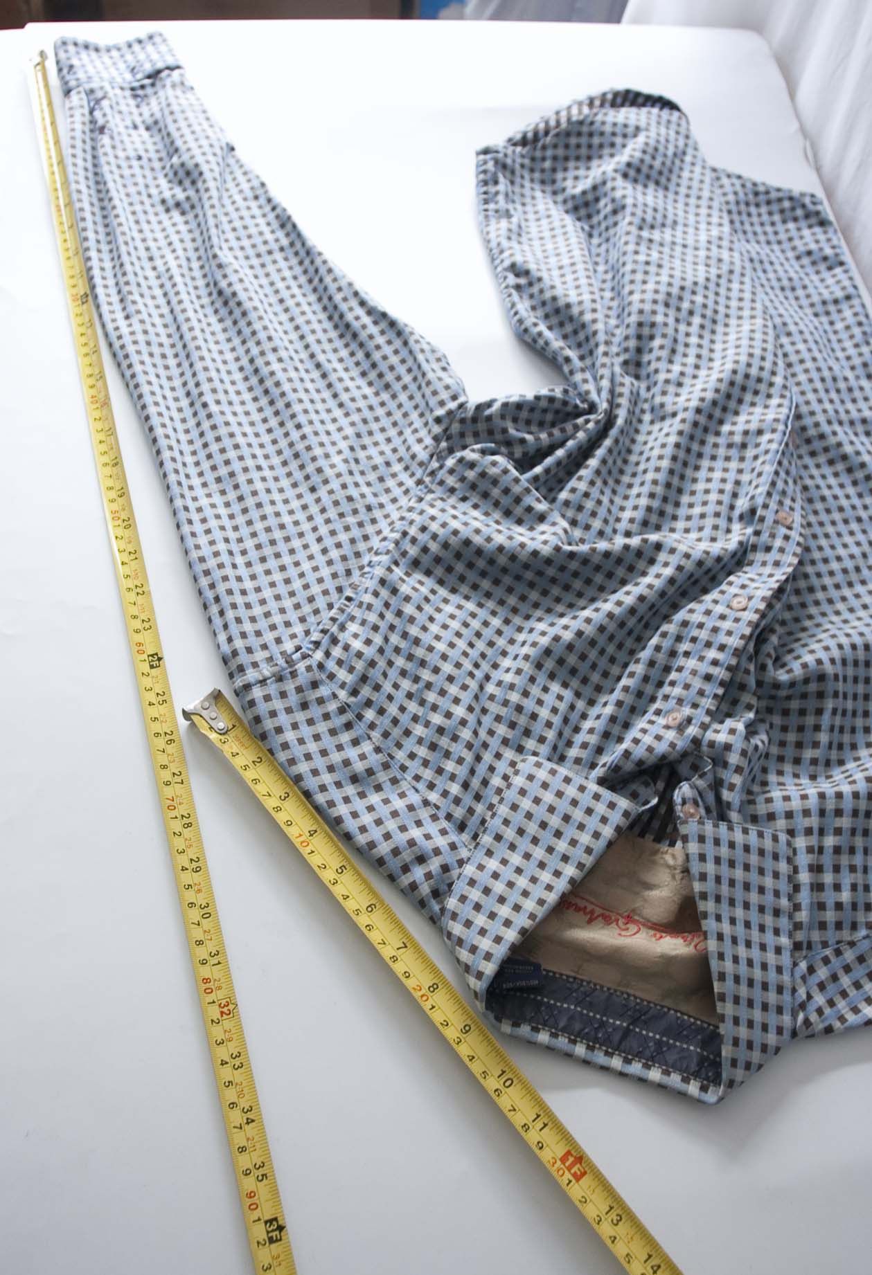 Robert Graham Robert Graham Shirt Blue/ Gray Size L Size US M / EU 48-50 / 2 - 6 Thumbnail