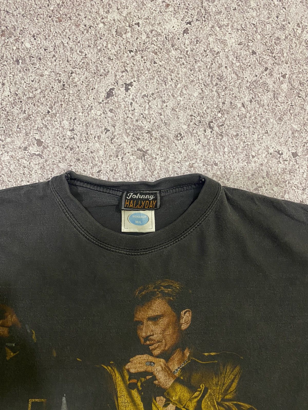 Band Tees × Vintage Vintage 2001 Johny Hallyday Promo Rock Longsleeve Shirt Size US M / EU 48-50 / 2 - 3 Thumbnail
