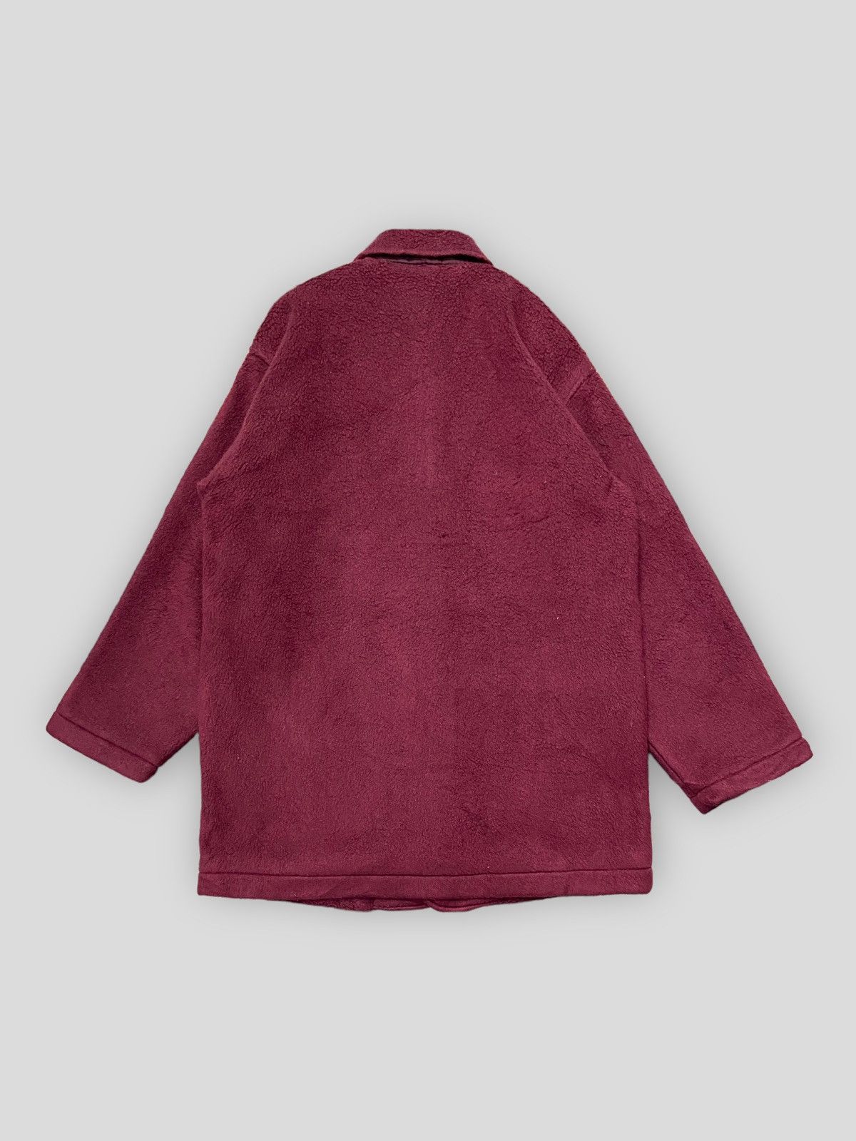 Burberry × Vintage Vintage Burberrys Nova Check Fleece Chore Jacket FW 1989 Size US M / EU 48-50 / 2 - 11 Thumbnail