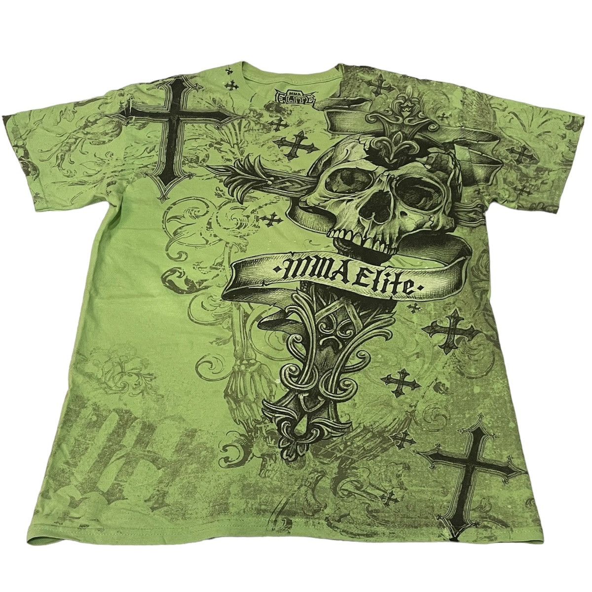 Men's Victory Skulls T-Shirt By Xtreme Couture | MMA & Y2K Style Graphic Tee
