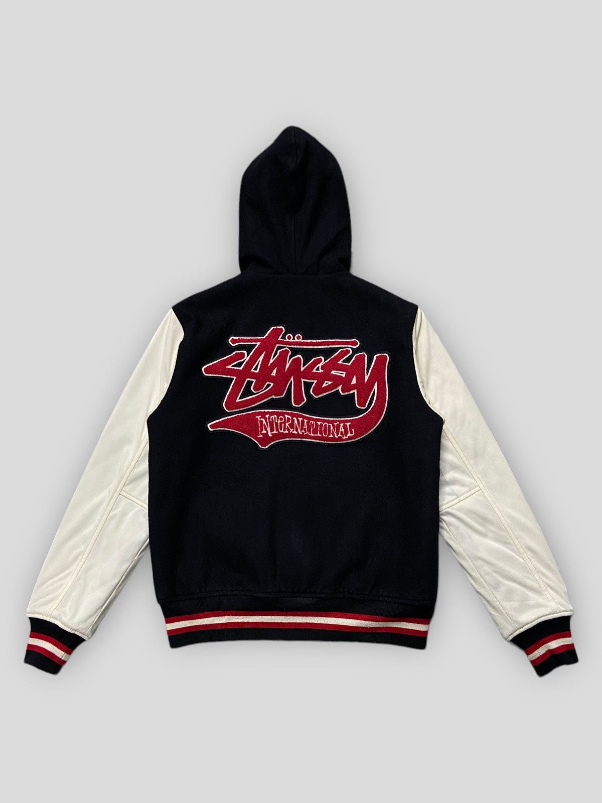 Vintage Stussy Varsity Jacket Vintage Stussy Varsity Jacket Patch