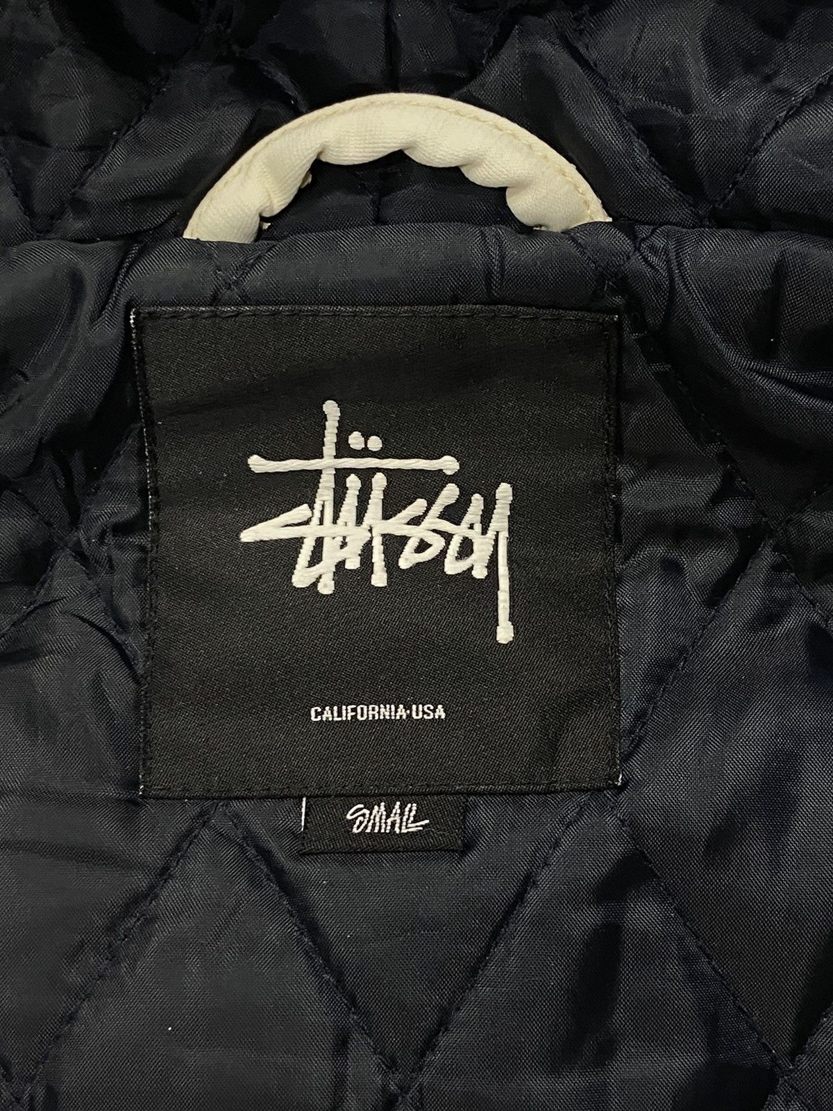 Stussy × Vintage Vintage Stussy International Tour Wool Varsity Jacket Size US S / EU 44-46 / 1 - 19 Thumbnail