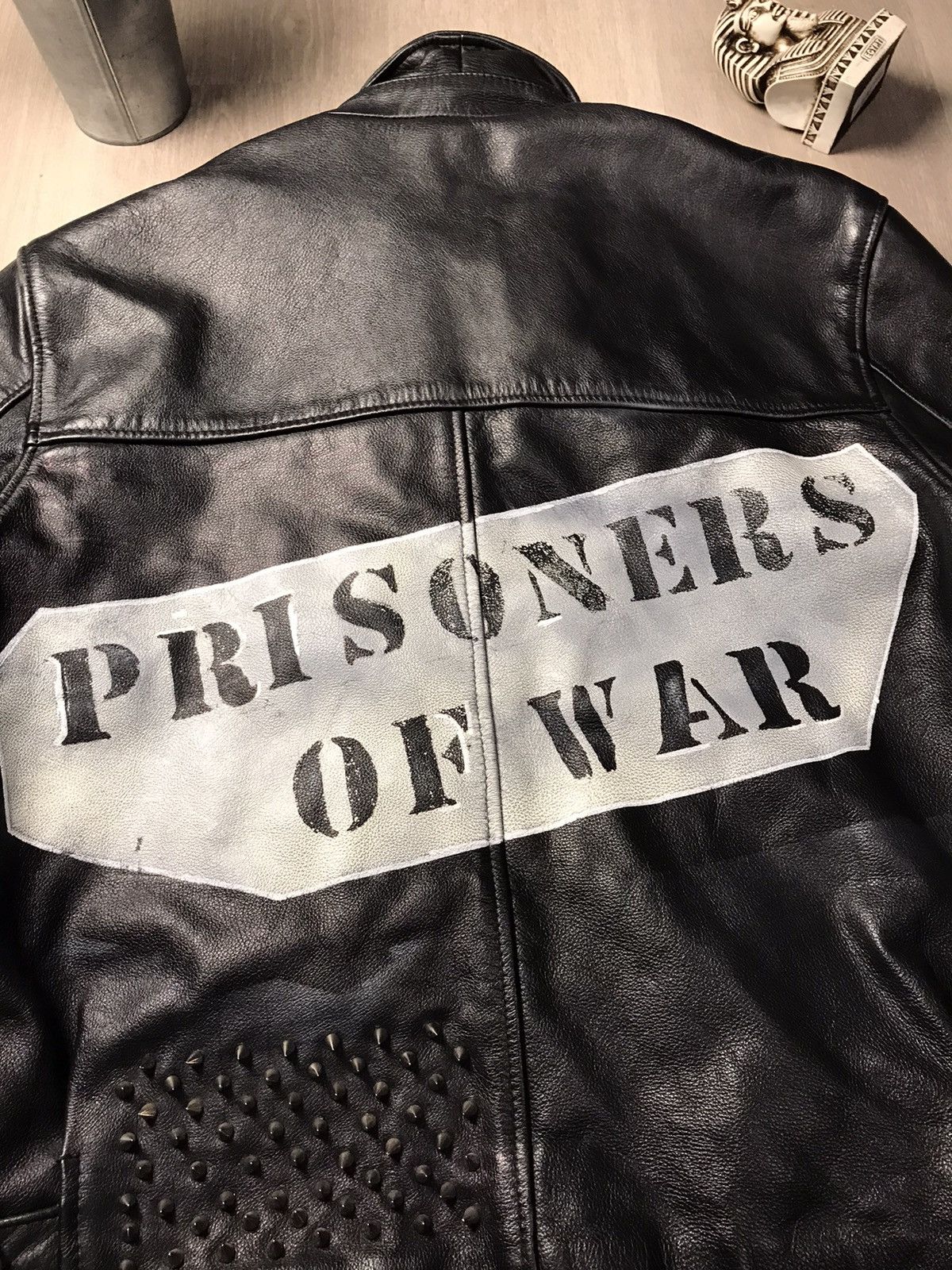 Genuine Leather SARDAR London Genuine Leather Jacket “Prisoners of War” Size US M / EU 48-50 / 2 - 16 Thumbnail