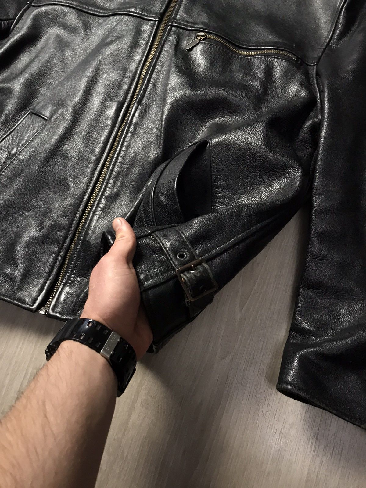 Genuine Leather SARDAR London Genuine Leather Jacket “Prisoners of War” Size US M / EU 48-50 / 2 - 8 Thumbnail