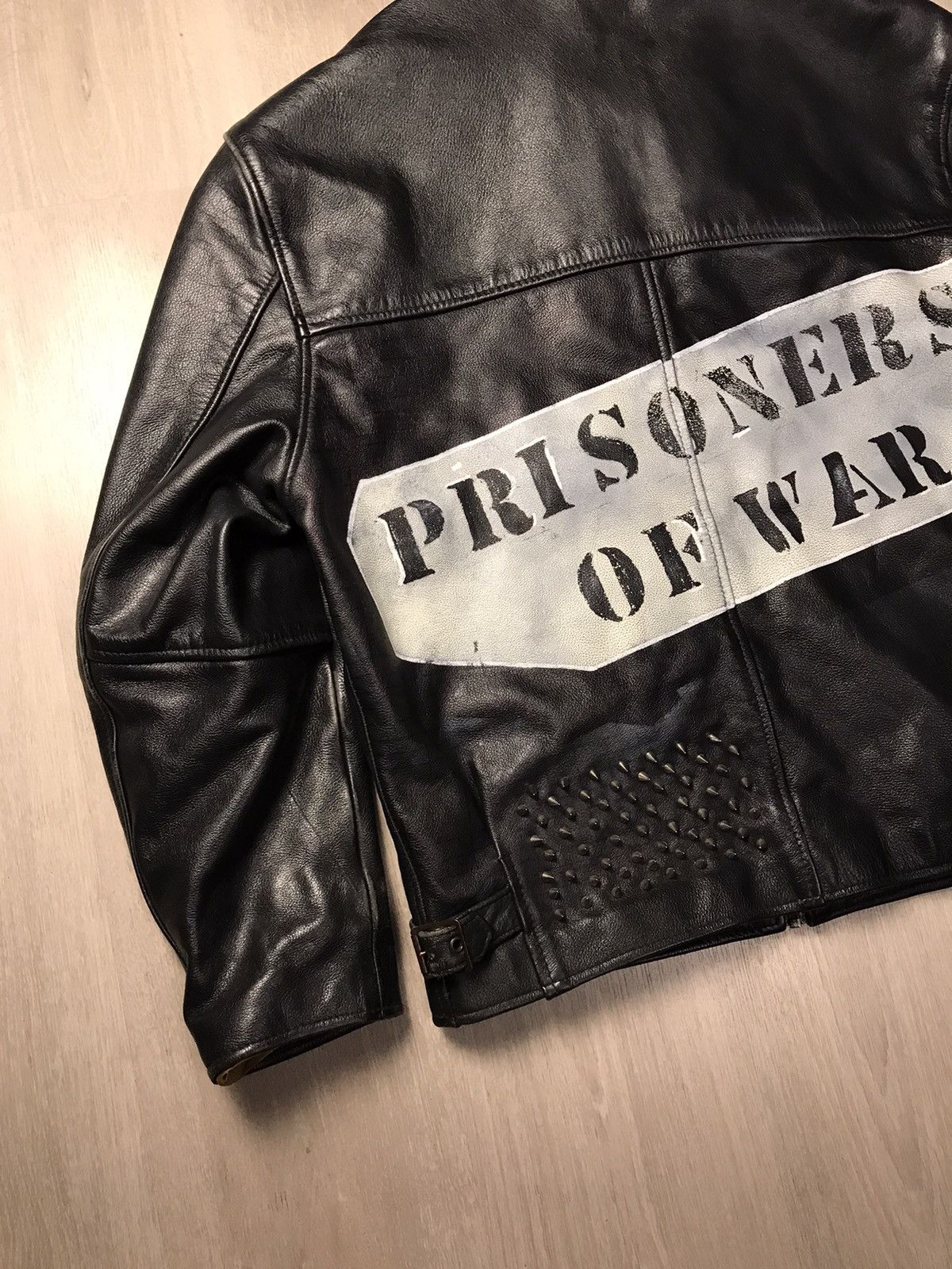 Genuine Leather SARDAR London Genuine Leather Jacket “Prisoners of War” Size US M / EU 48-50 / 2 - 13 Thumbnail