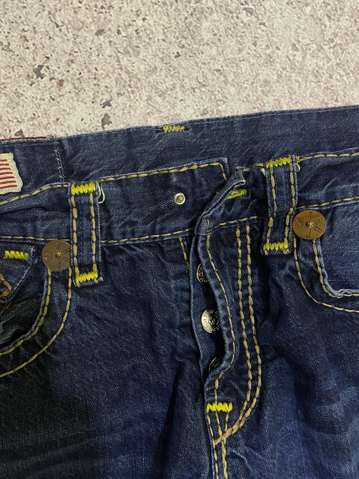 Japanese Brand × Lucky Brand × True Religion Vintage True Religion Jeans Size US 34 / EU 50 - 11 Thumbnail