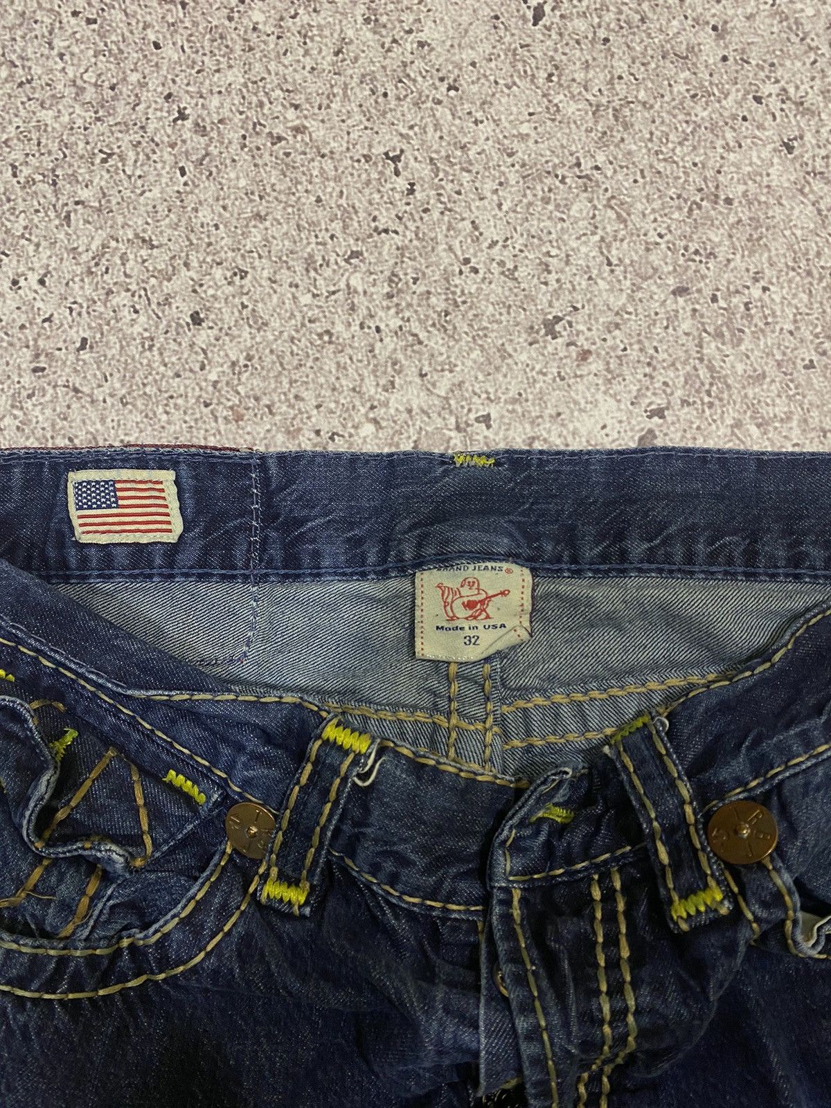 Japanese Brand × Lucky Brand × True Religion Vintage True Religion Jeans Size US 34 / EU 50 - 5 Thumbnail