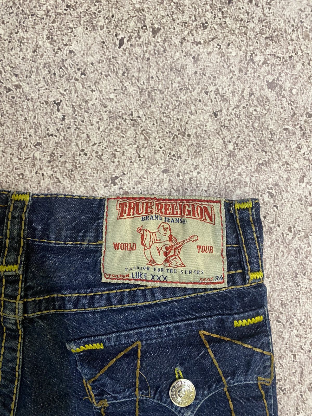 Japanese Brand × Lucky Brand × True Religion Vintage True Religion Jeans Size US 34 / EU 50 - 8 Thumbnail