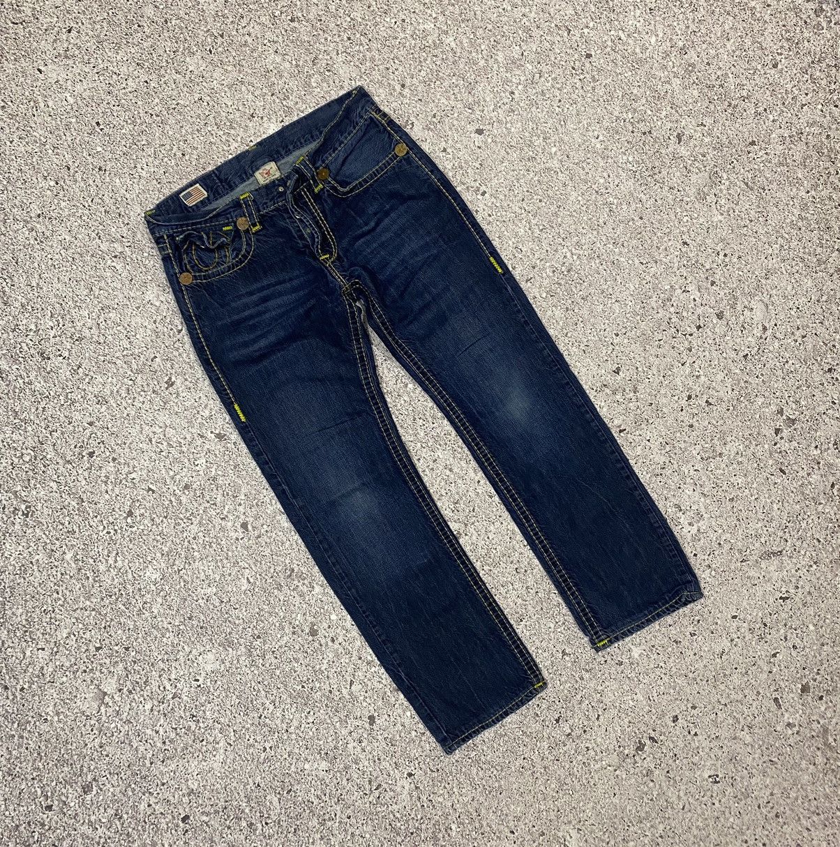 Japanese Brand × Lucky Brand × True Religion Vintage True Religion Jeans Size US 34 / EU 50 - 2 Thumbnail