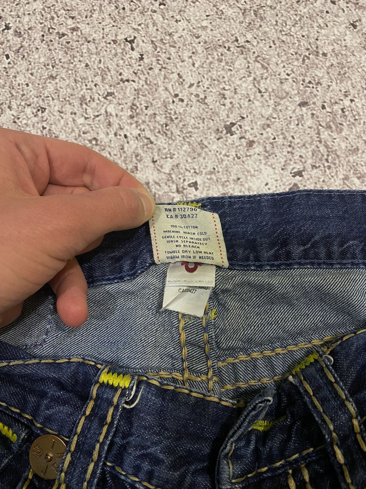 Japanese Brand × Lucky Brand × True Religion Vintage True Religion Jeans Size US 34 / EU 50 - 6 Thumbnail